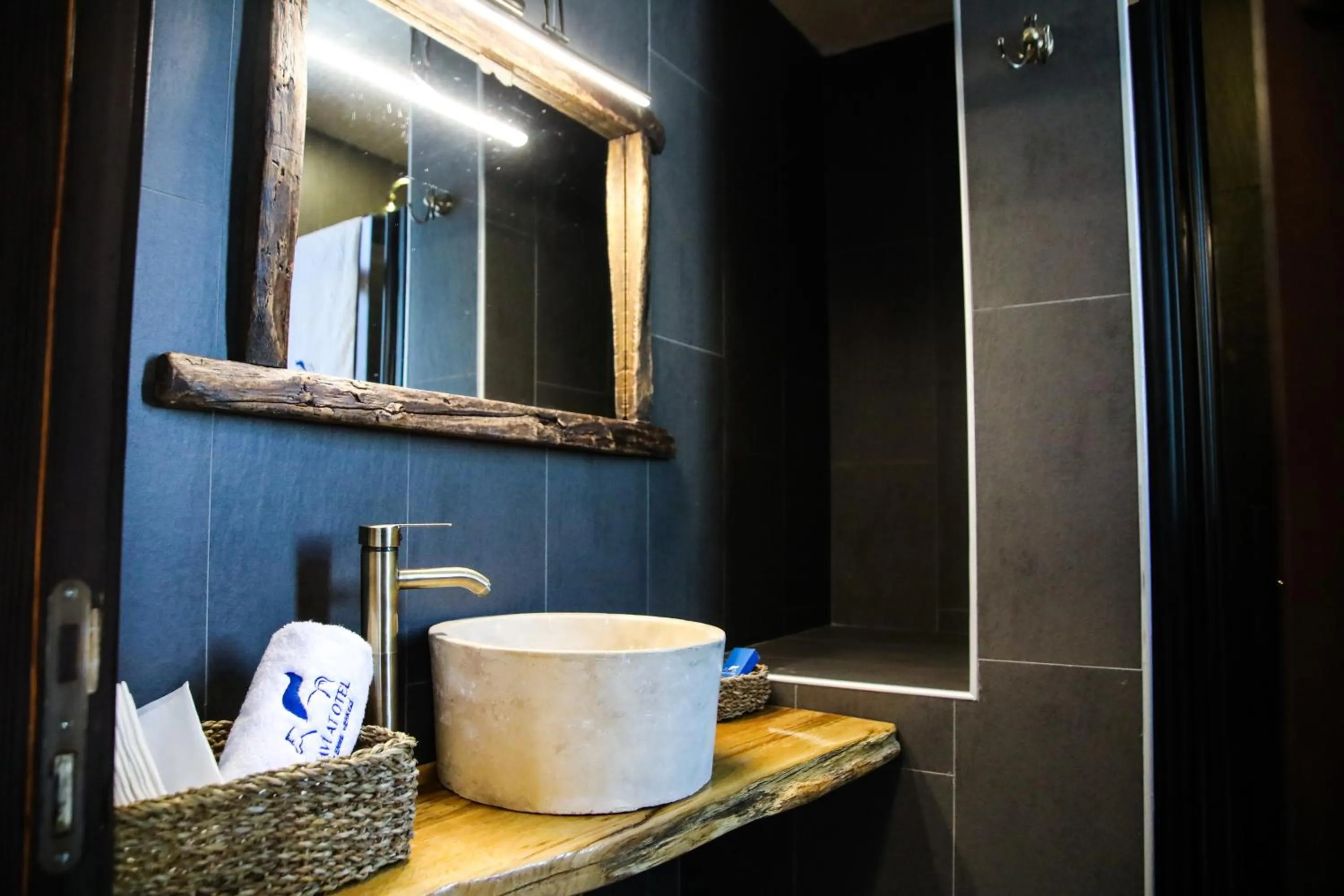 Bathroom in MAVİ AT HOTEL Blue Horse