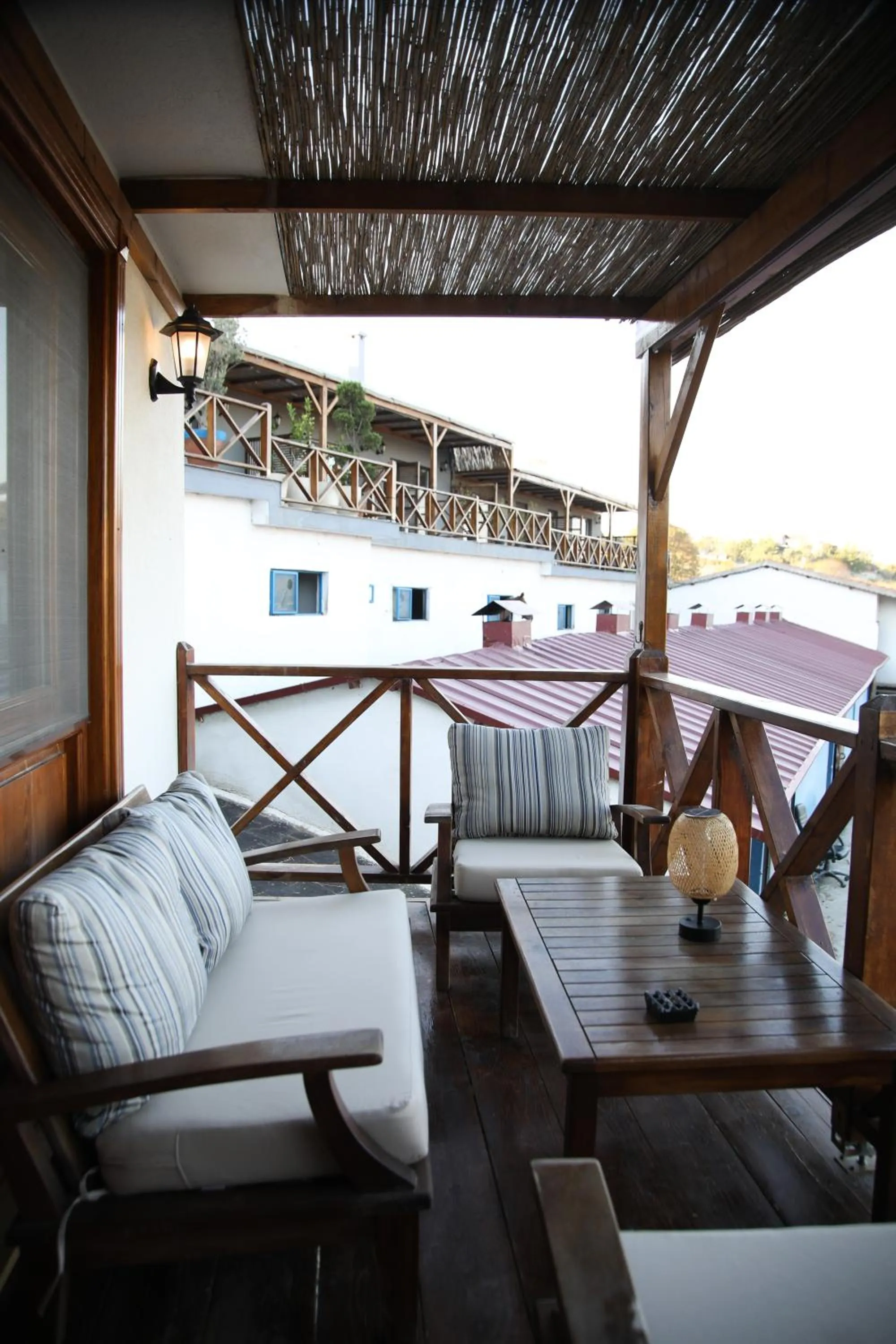 Patio in MAVİ AT HOTEL Blue Horse