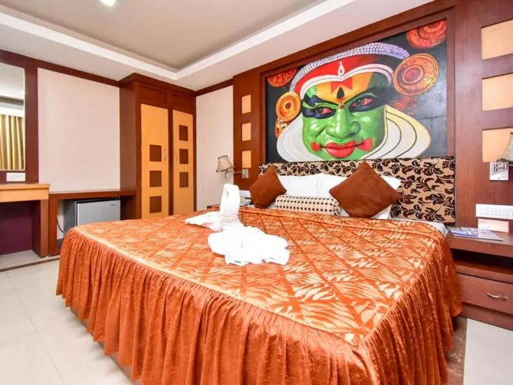 Bed in Hotel Sky Pearl