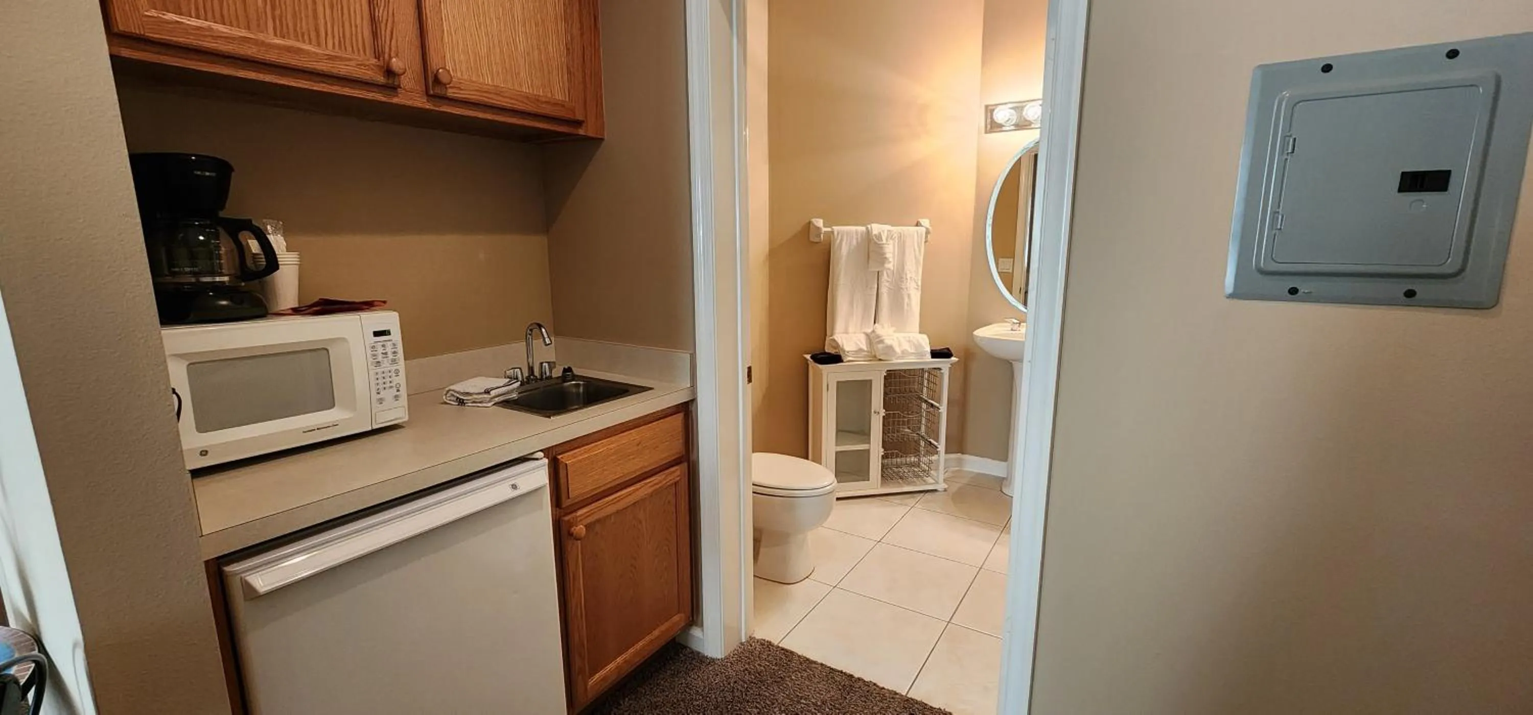 Kitchen or kitchenette in Right Direction Rentals