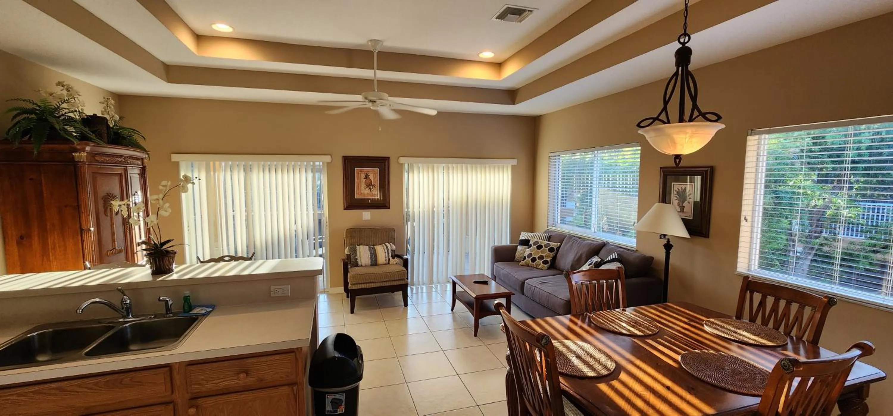 Living room in Right Direction Rentals