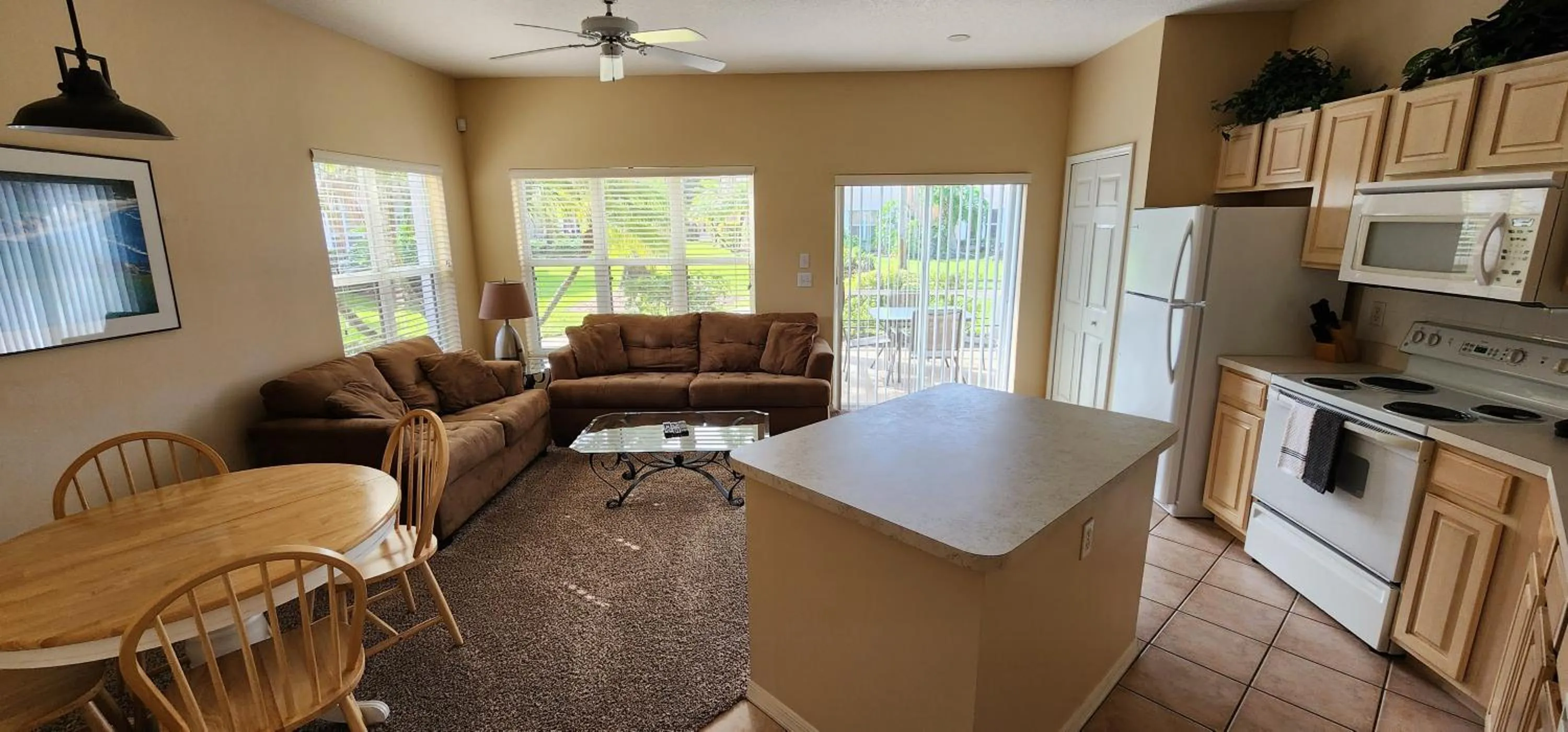 Living room in Right Direction Rentals