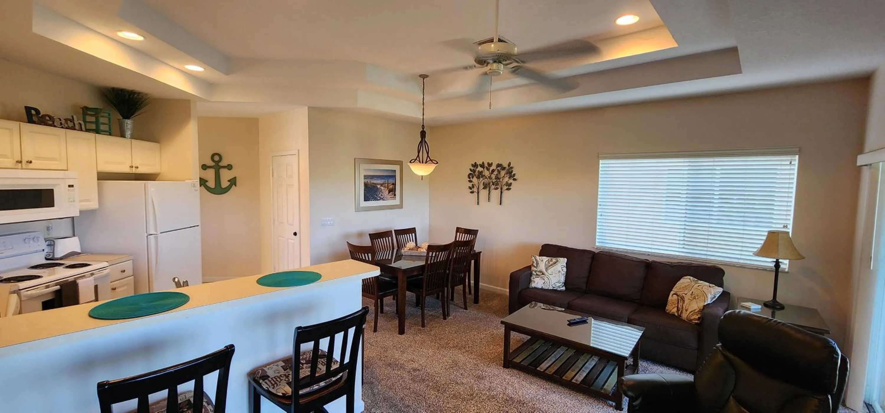 Living room in Right Direction Rentals