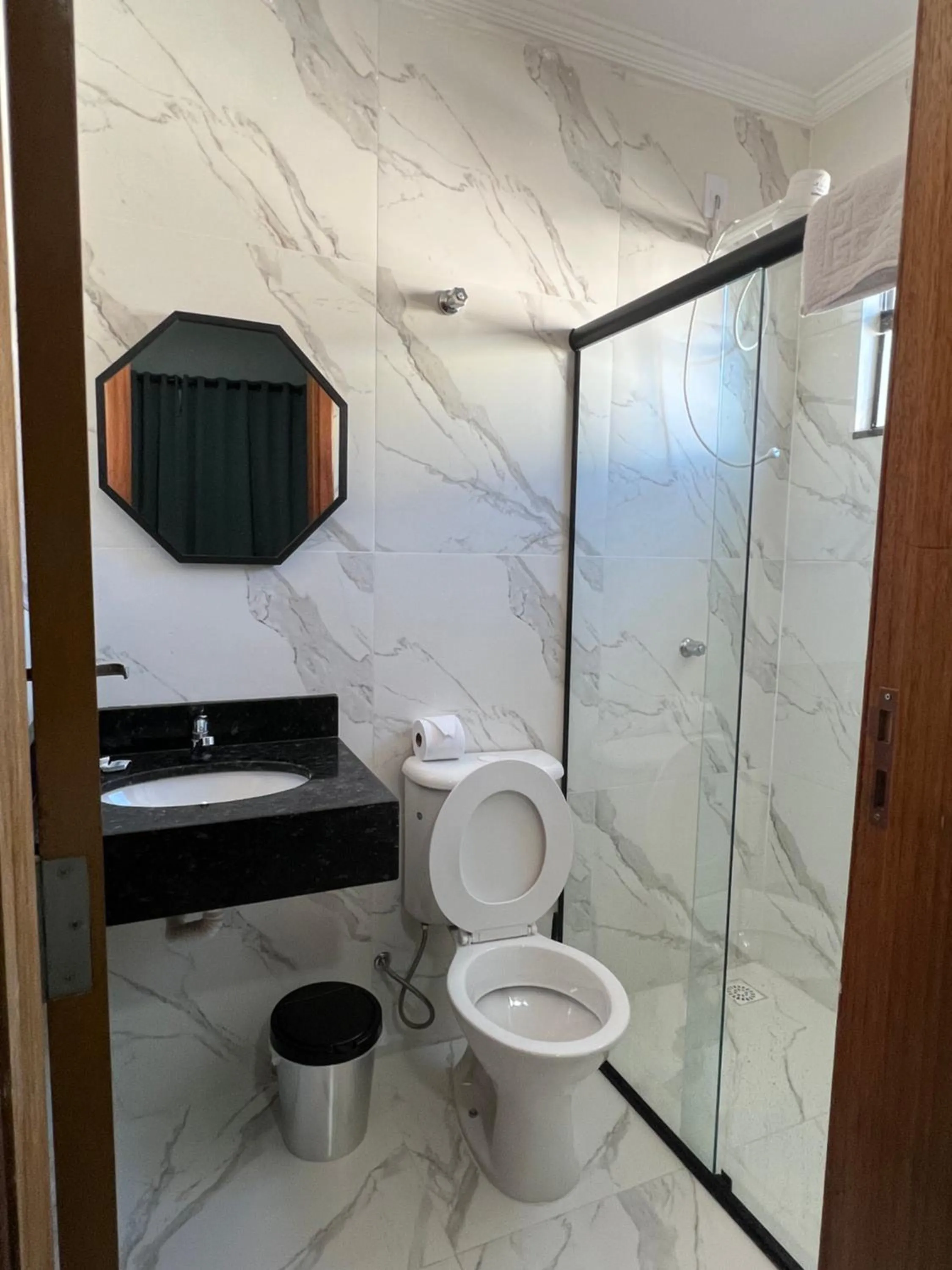 Bathroom in Hotel Pousada Colliseu