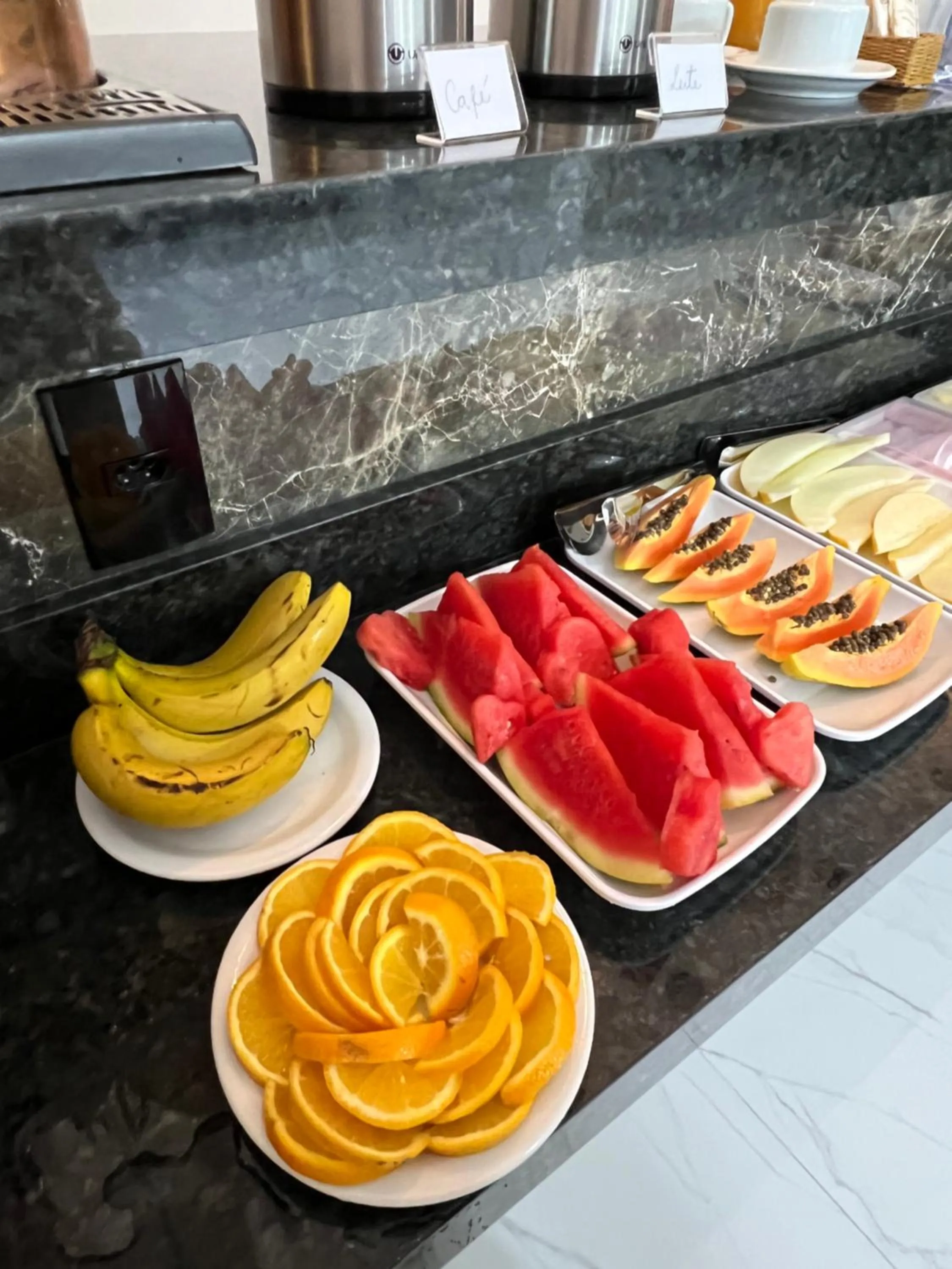 Breakfast in Hotel Pousada Colliseu