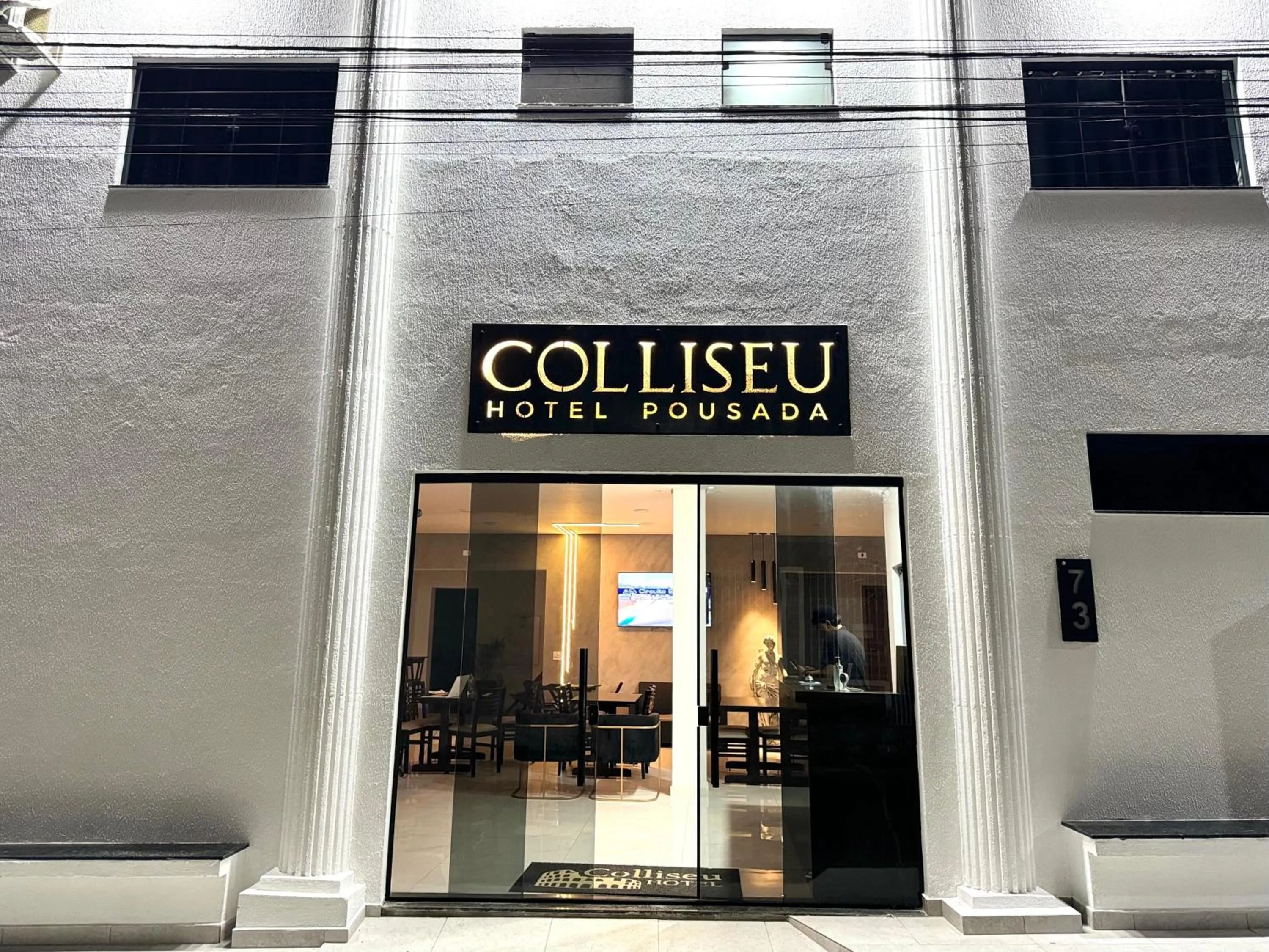 Facade/entrance in Hotel Pousada Colliseu
