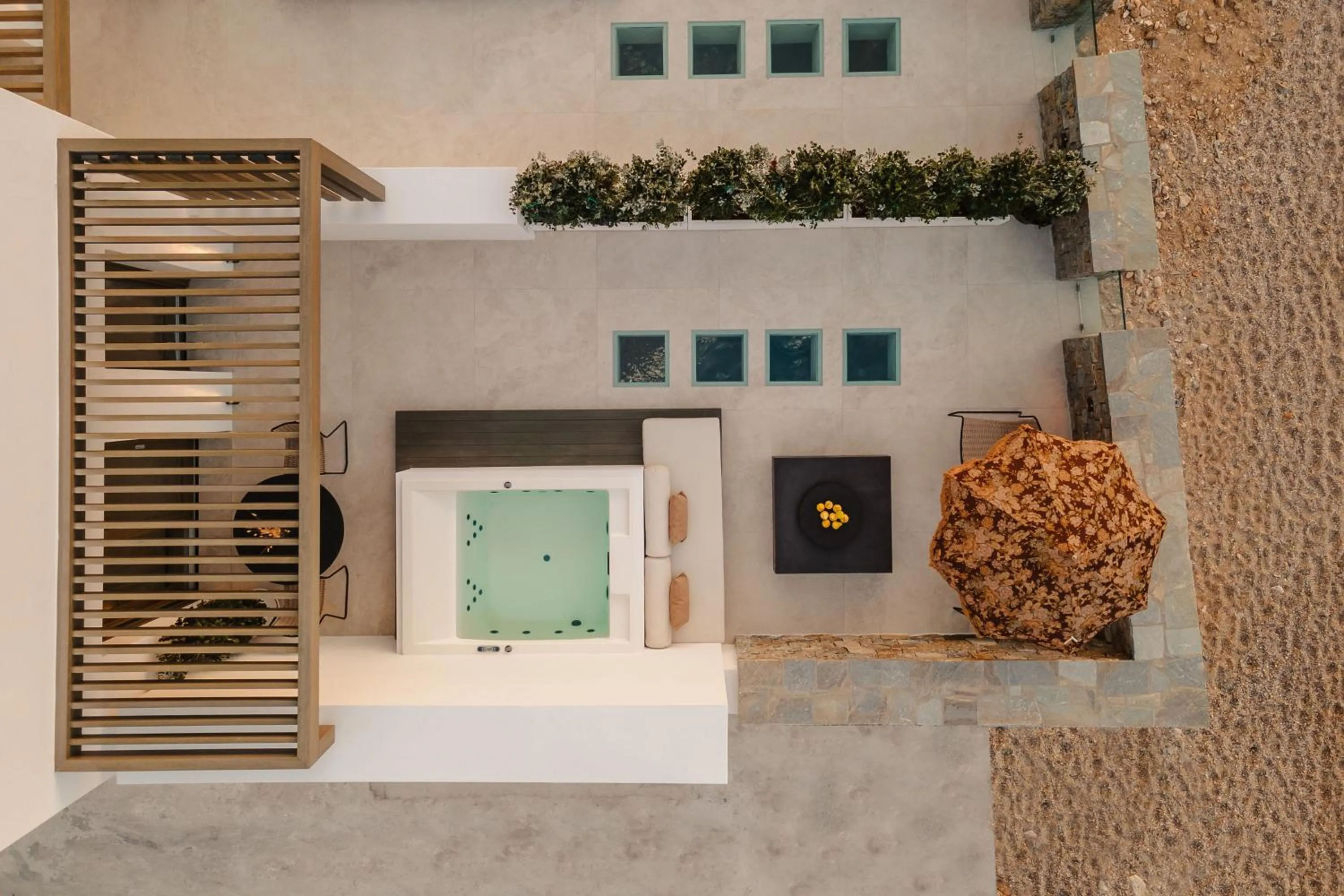 Bird's eye view in Naxos Rhyton