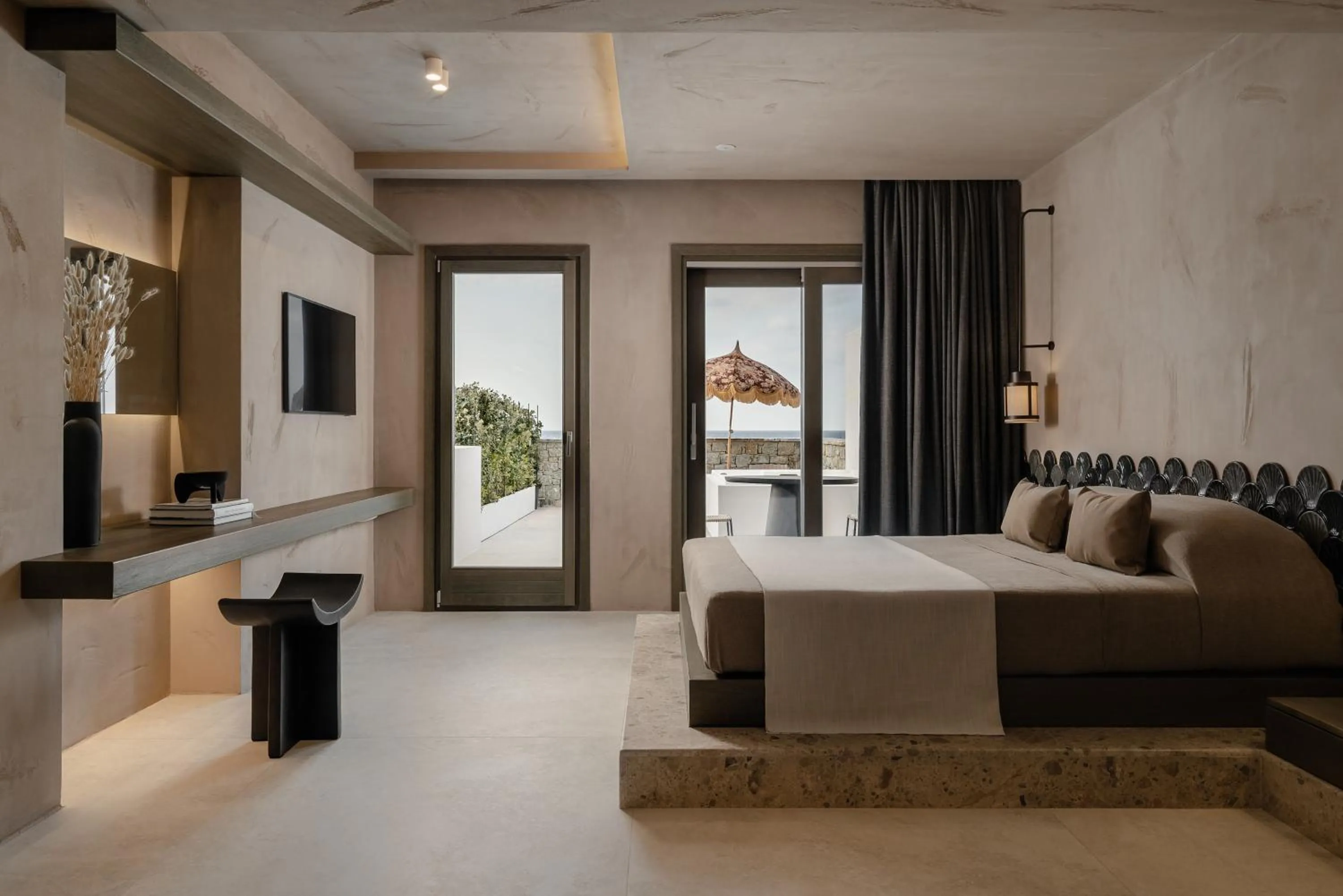 Bedroom, Bed in Naxos Rhyton