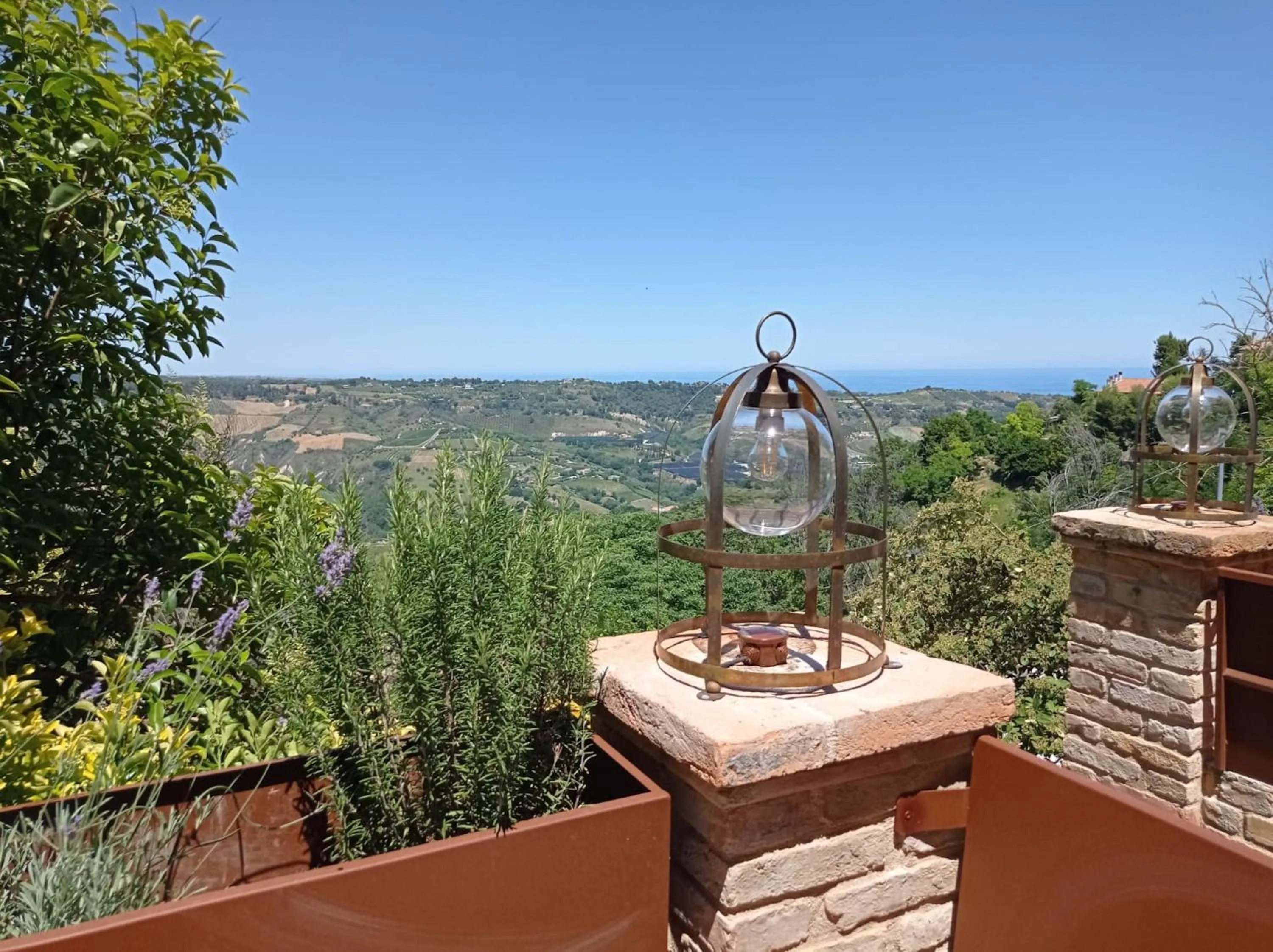 View (from property/room) in Hotel Oviv - La dimora del Borgo