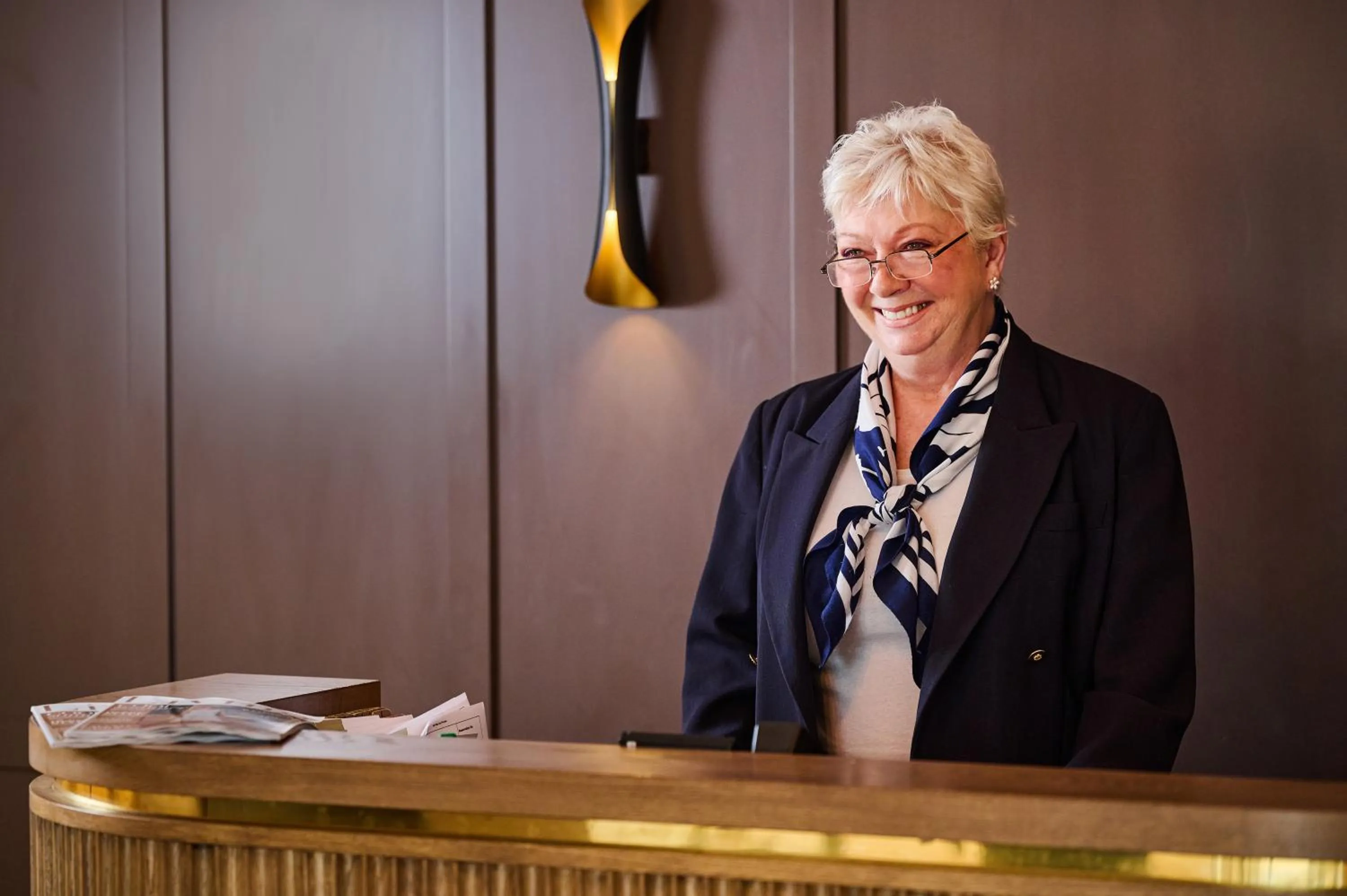 Staff in Milford Hall Salisbury