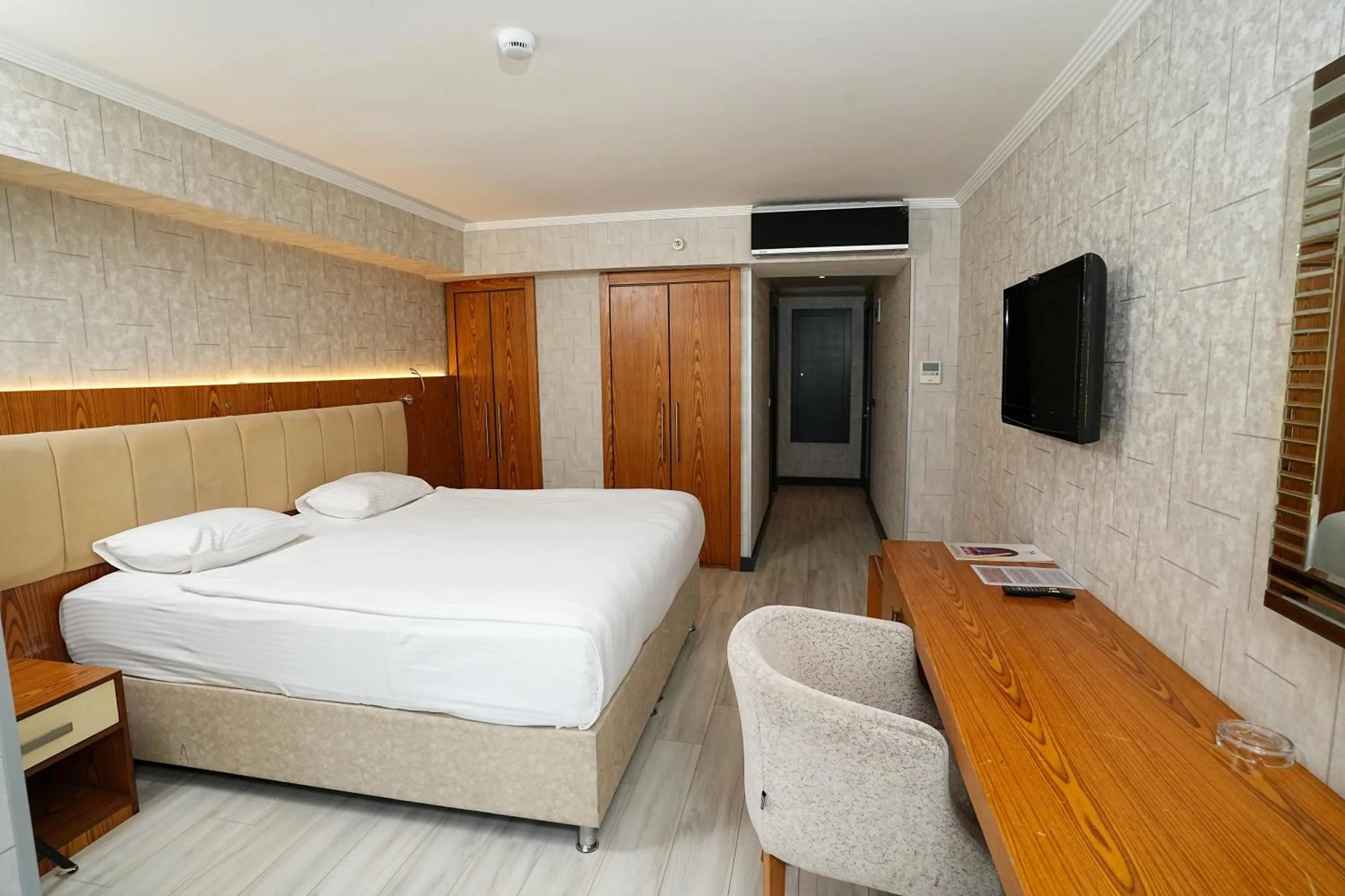 Photo of the whole room, Bed in NK Hotel