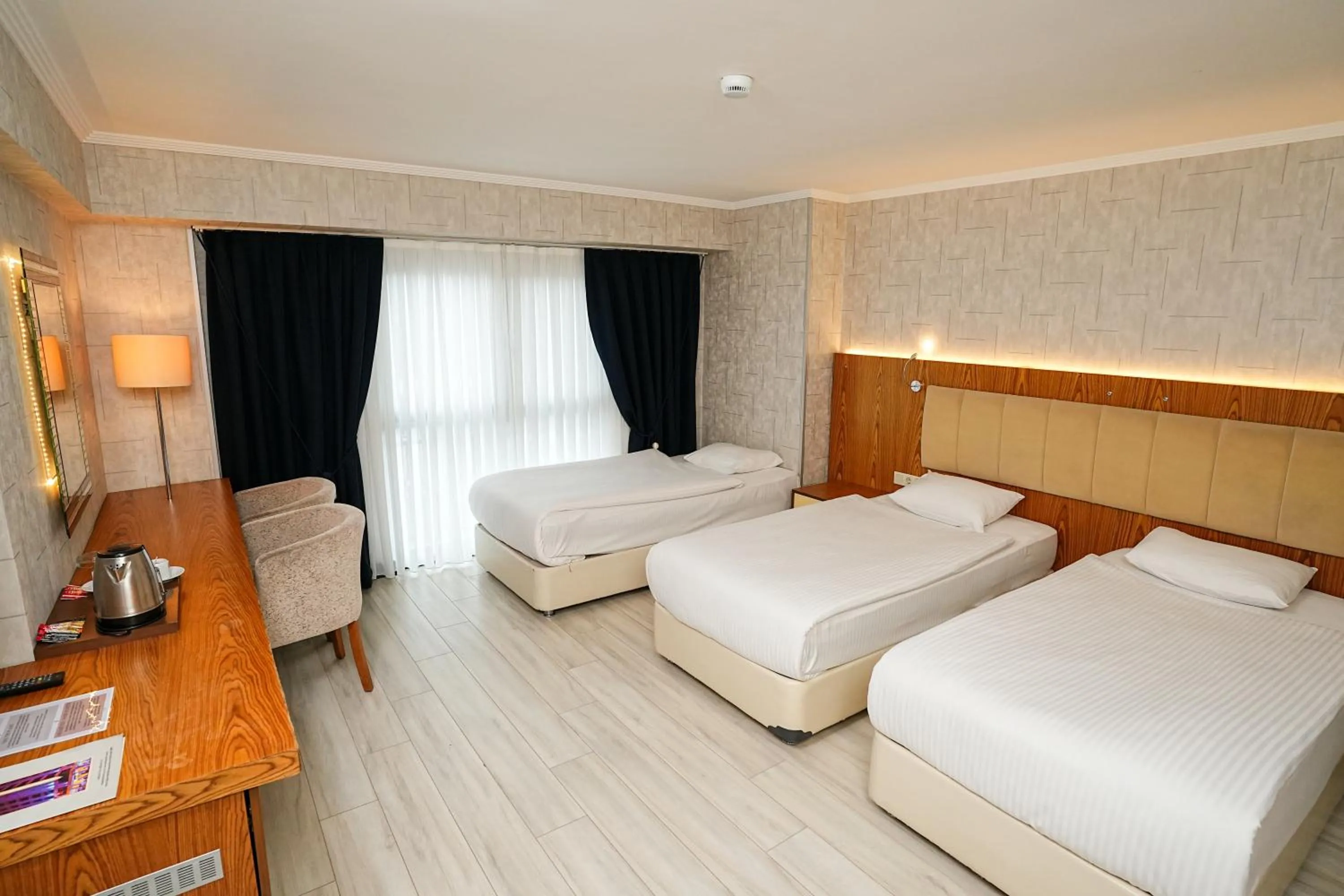 Photo of the whole room, Bed in NK Hotel