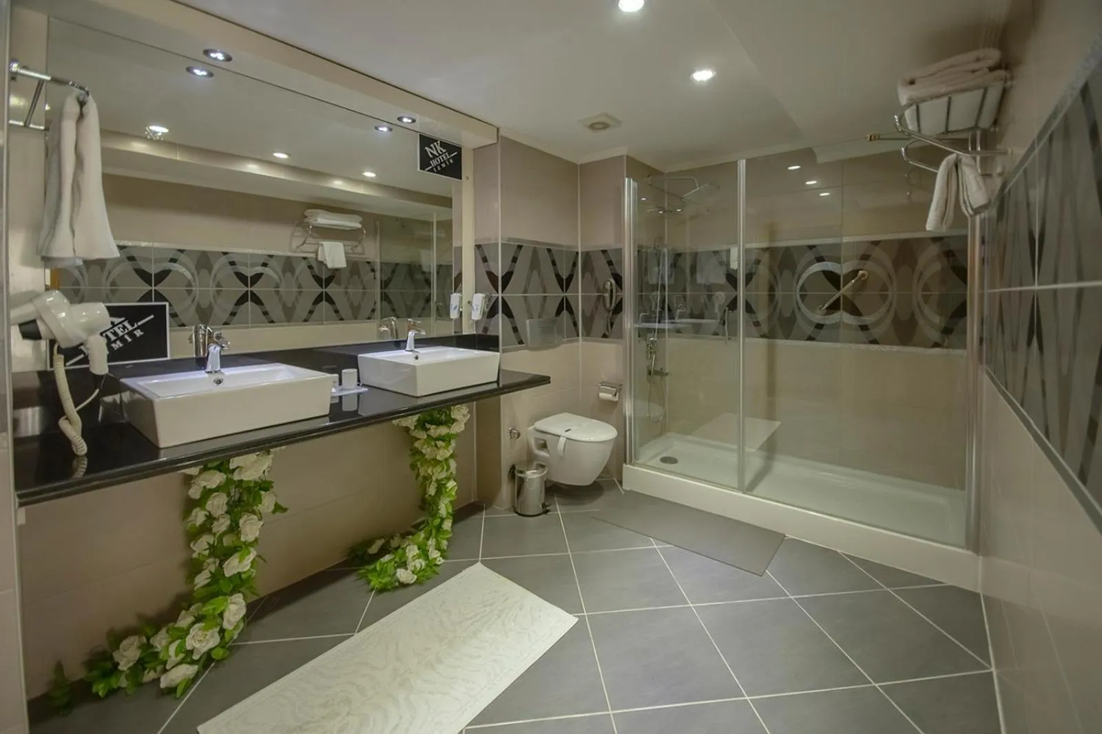 Bathroom in NK Hotel