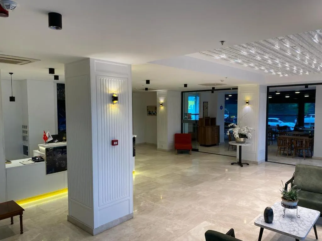 Lobby or reception in NK Hotel