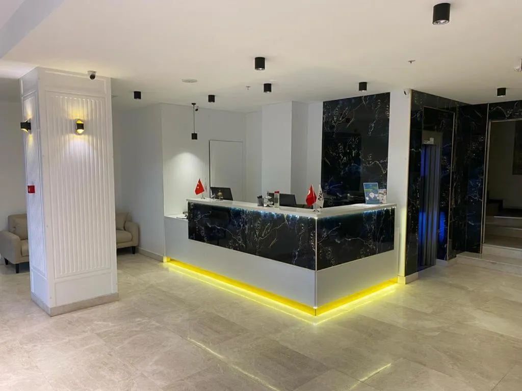 Lobby or reception in NK Hotel