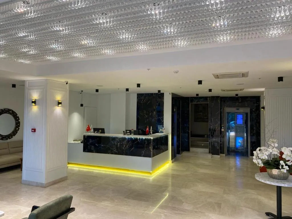 Lobby or reception in NK Hotel