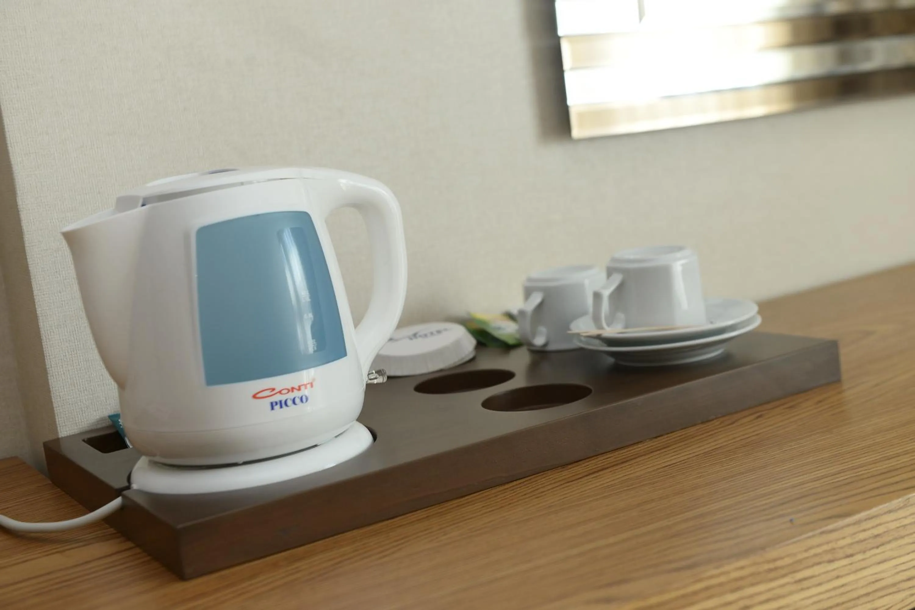 Coffee/tea facilities in NK Hotel