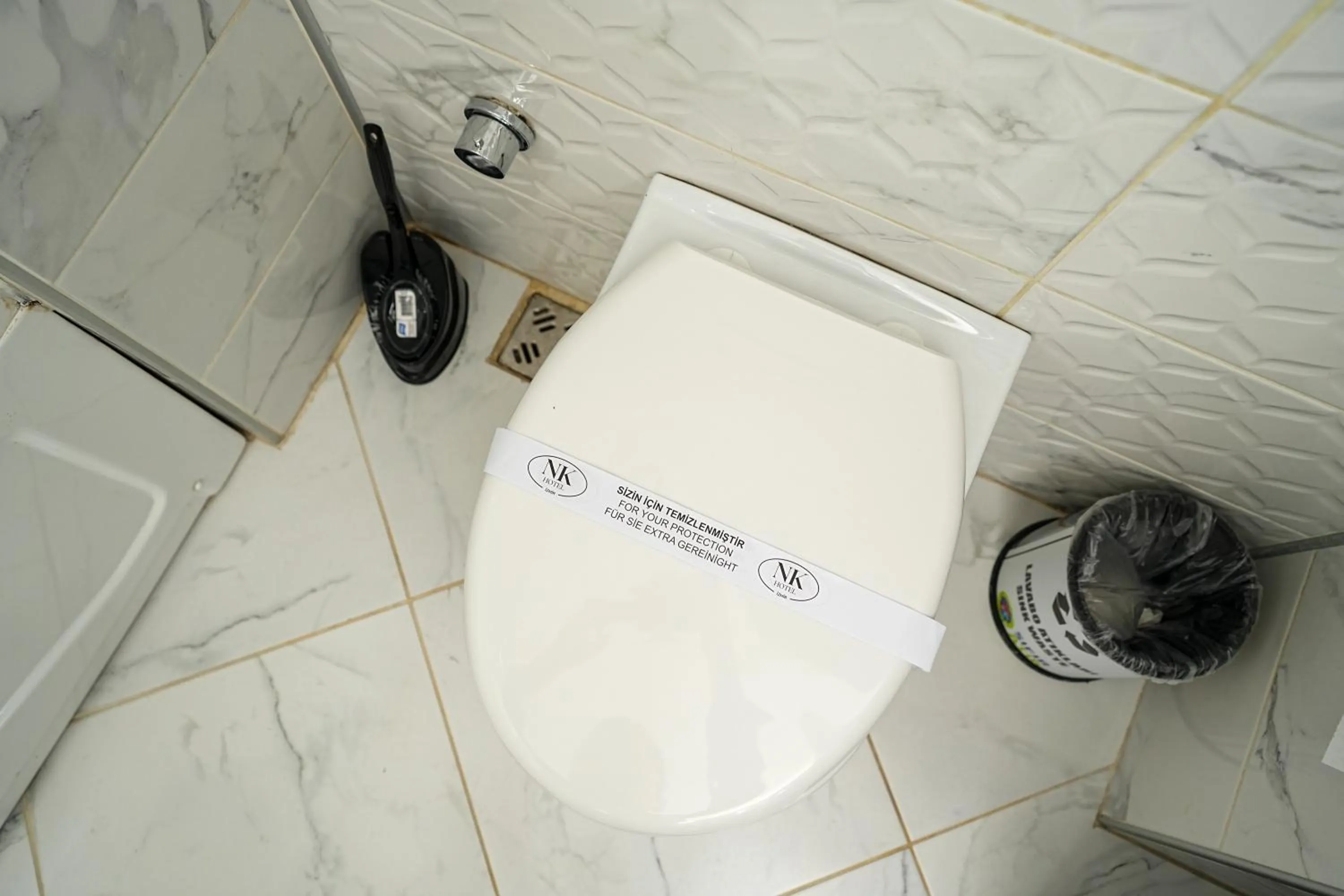 Bathroom in NK Hotel