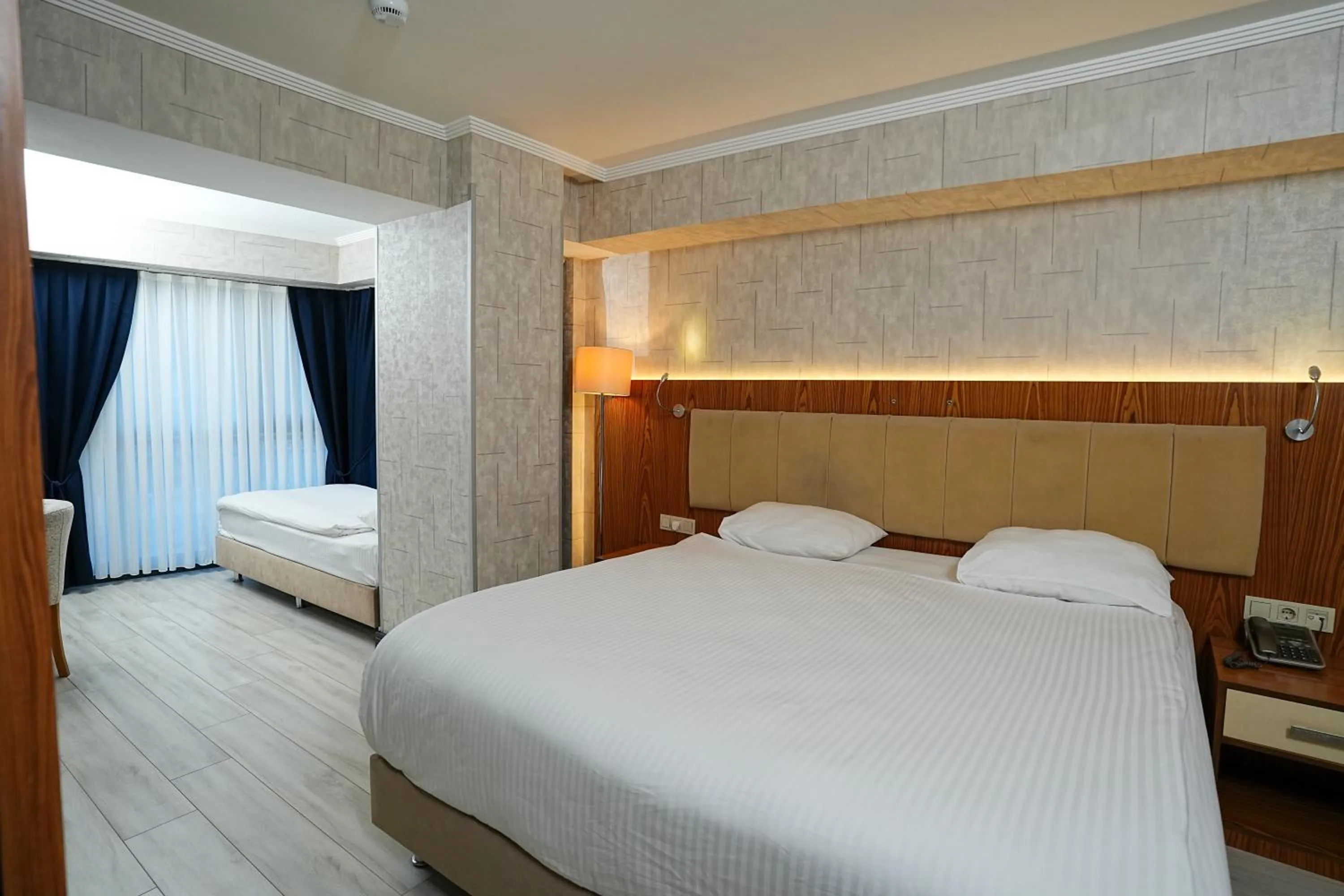 Photo of the whole room, Bed in NK Hotel