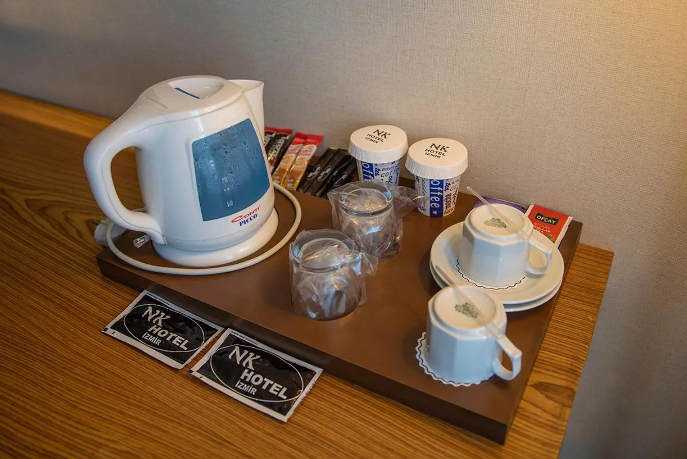 Coffee/tea facilities in NK Hotel