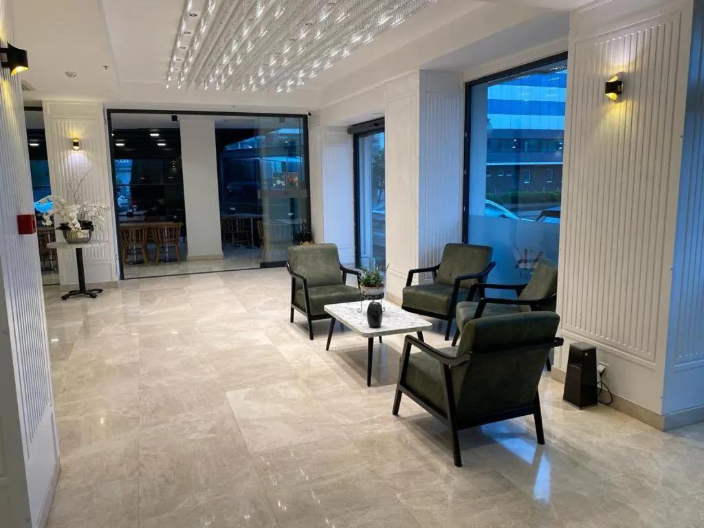 Lobby or reception in NK Hotel