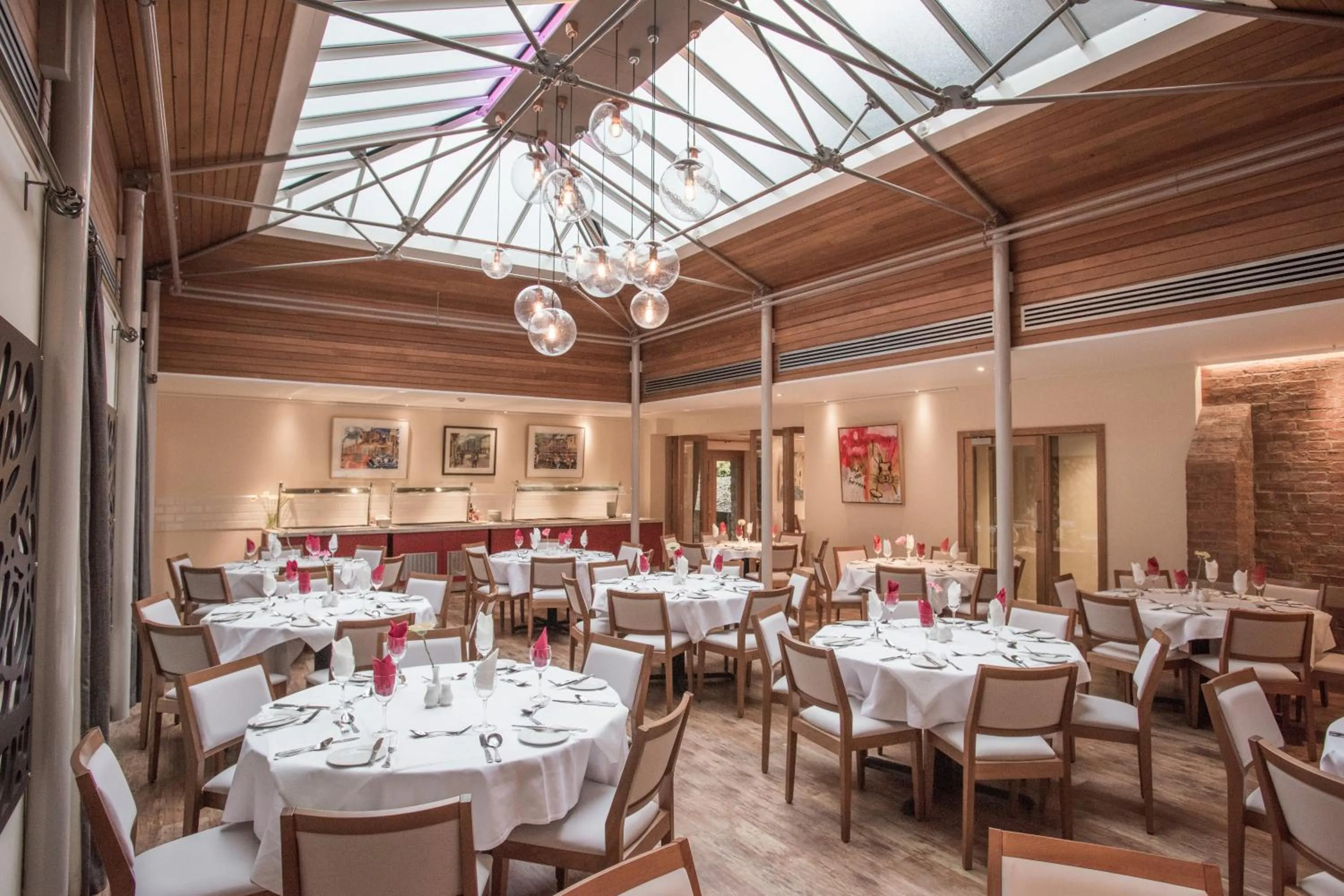 Dining area in Rewley House University of Oxford