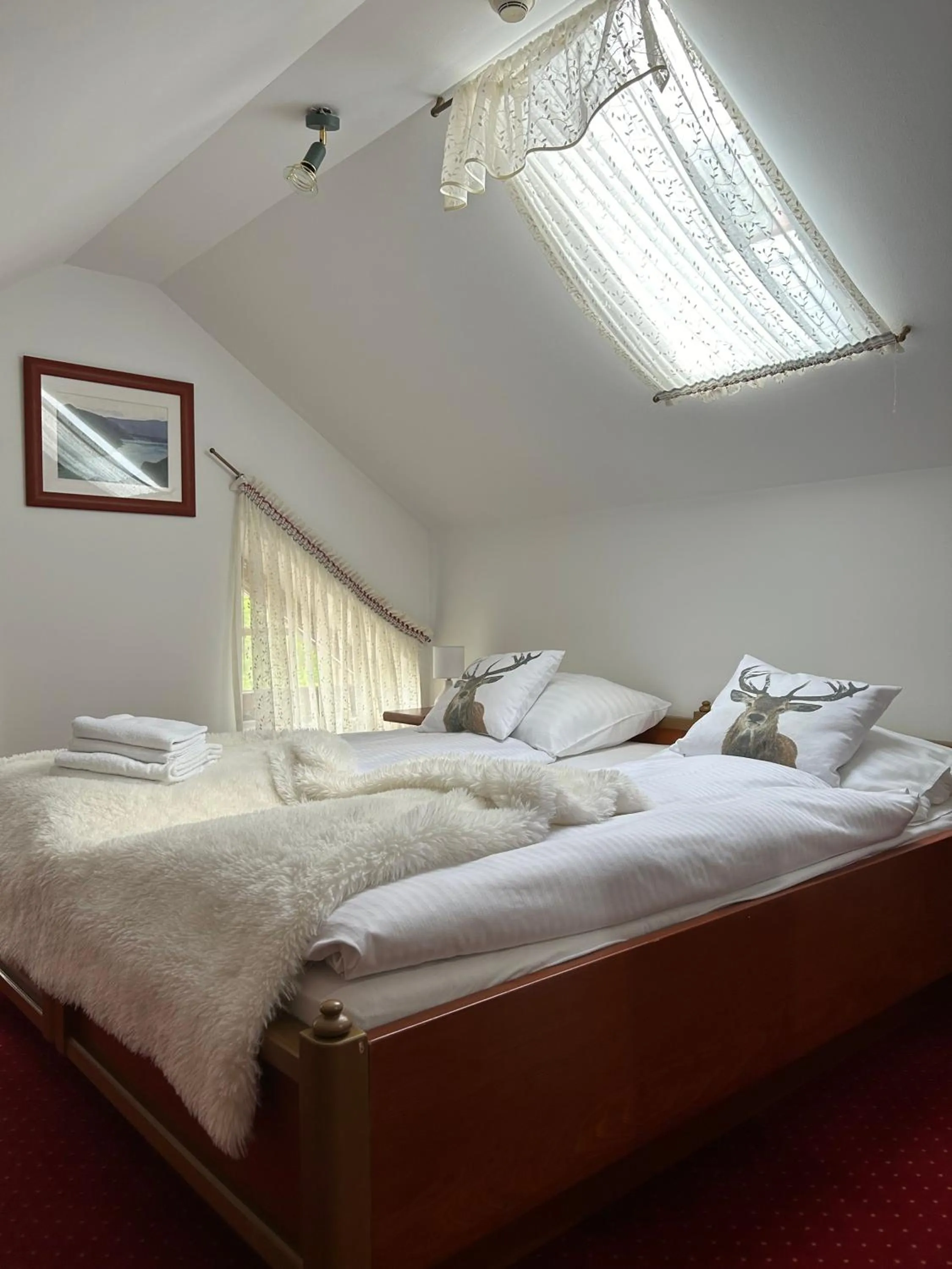 Bed in Hotel Promyk Wellness & Spa