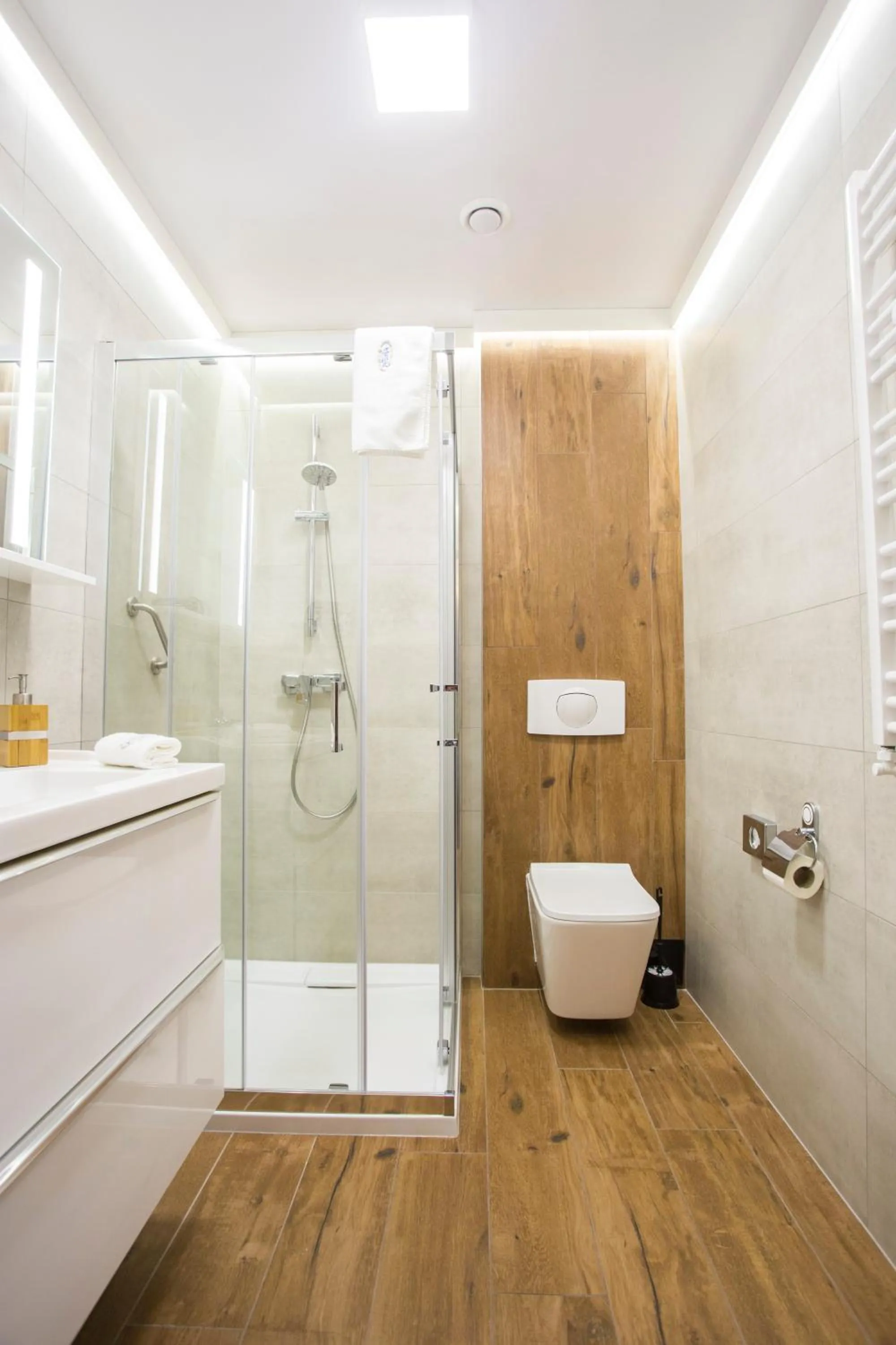 Shower in Hotel Promyk Wellness & Spa