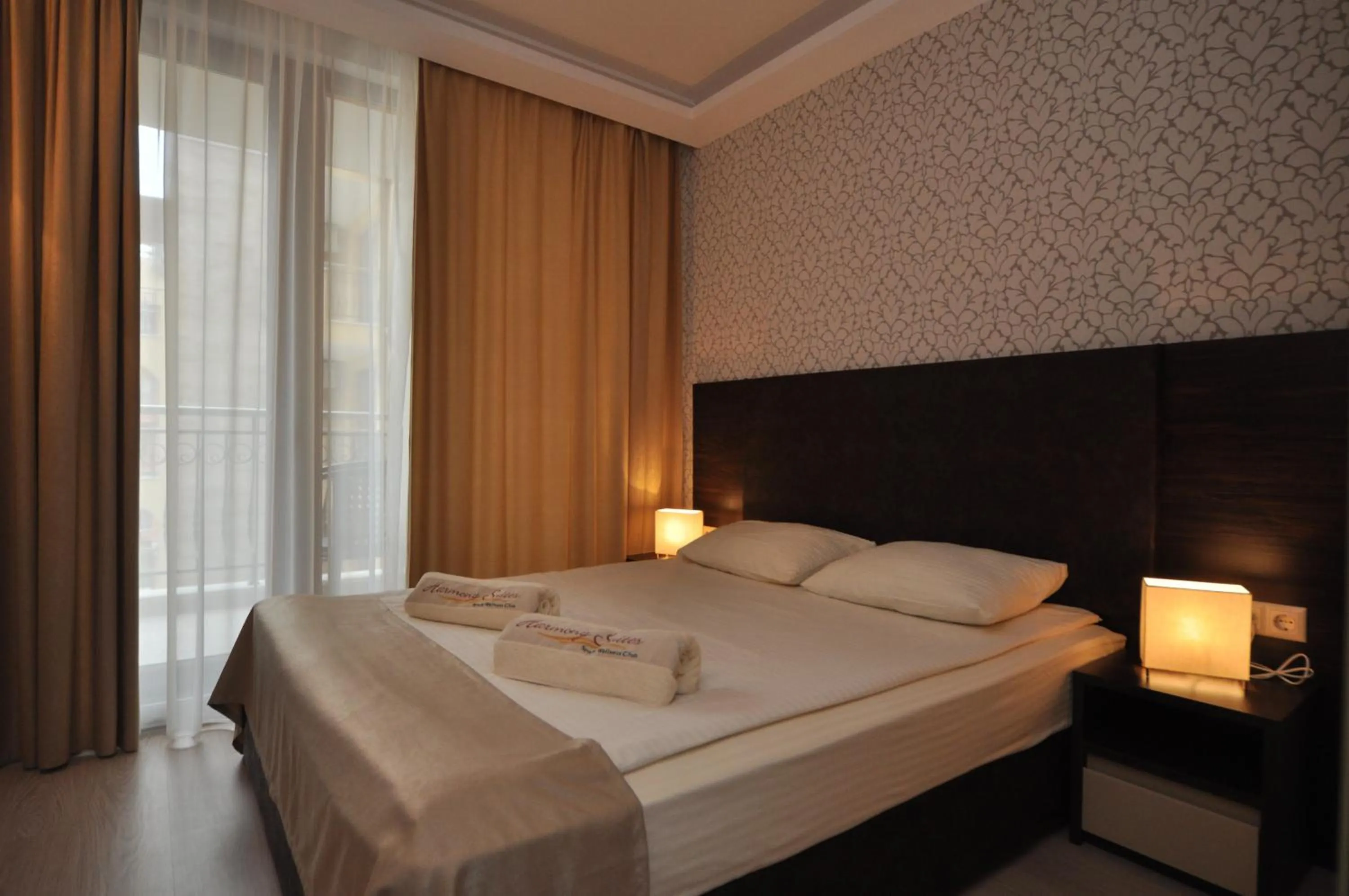 Bedroom, Bed in Harmony Suites Jungle - Family Friendly Complex