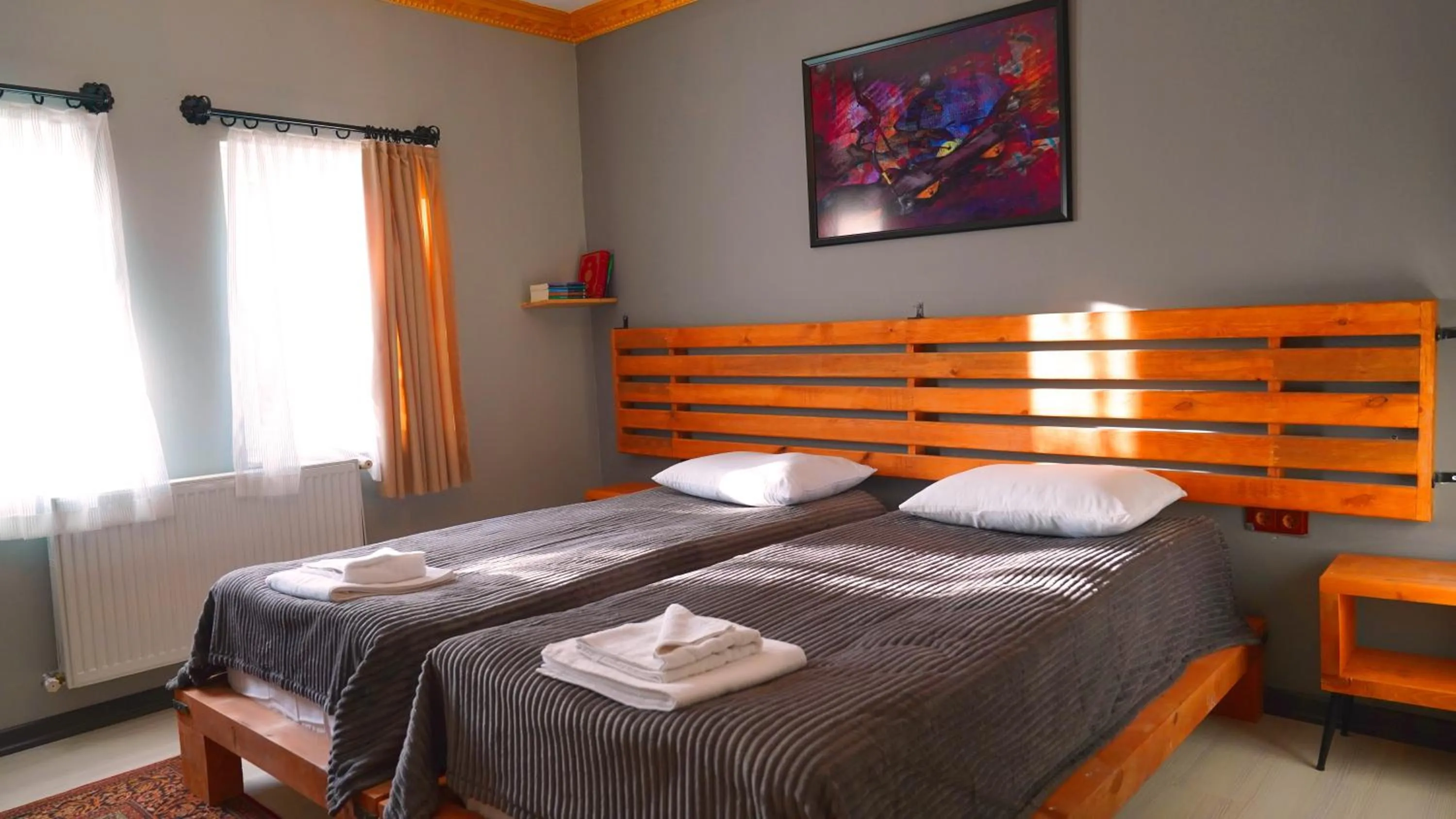 Bed in Alpha Stone House