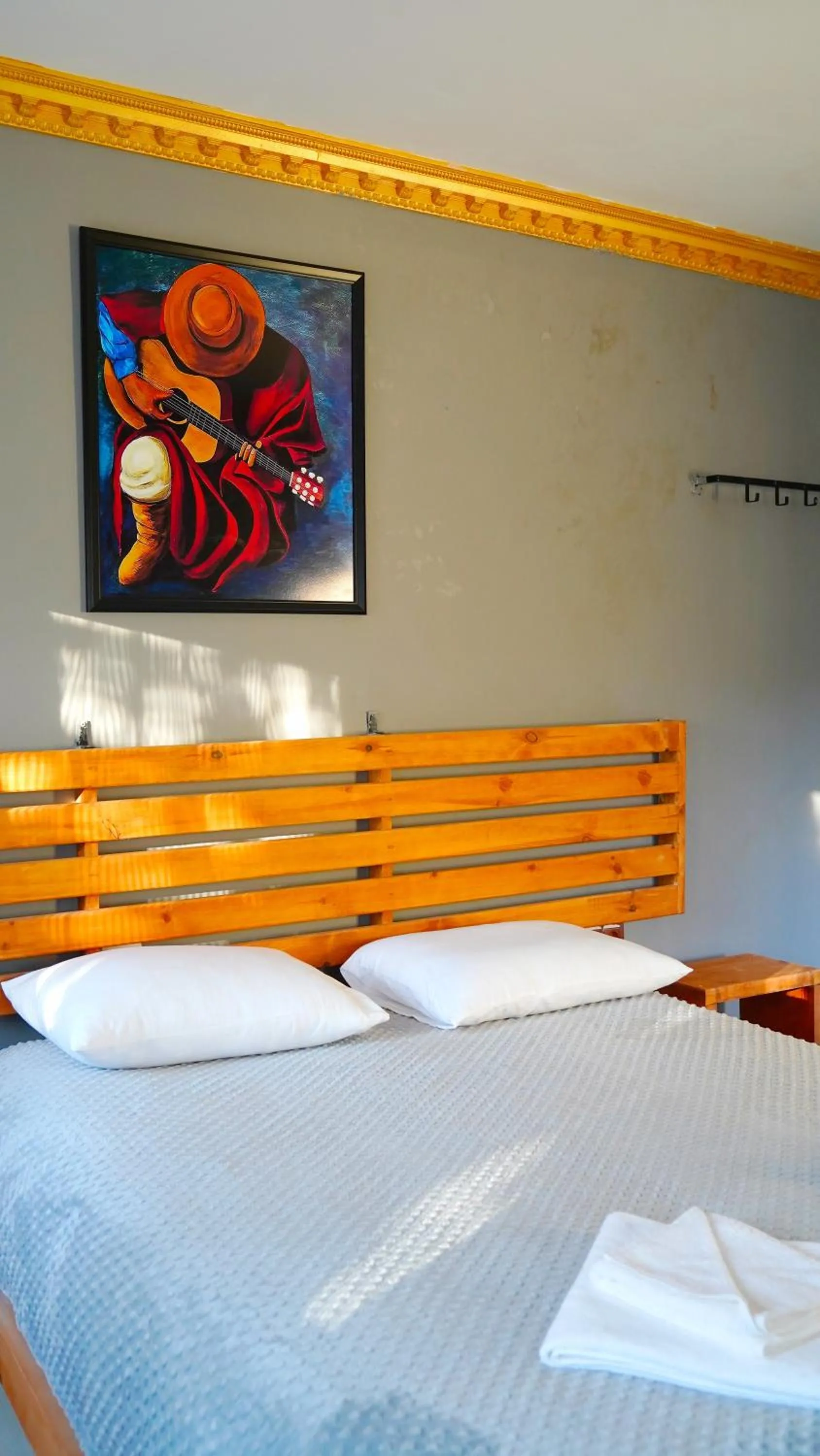 Bed in Alpha Stone House