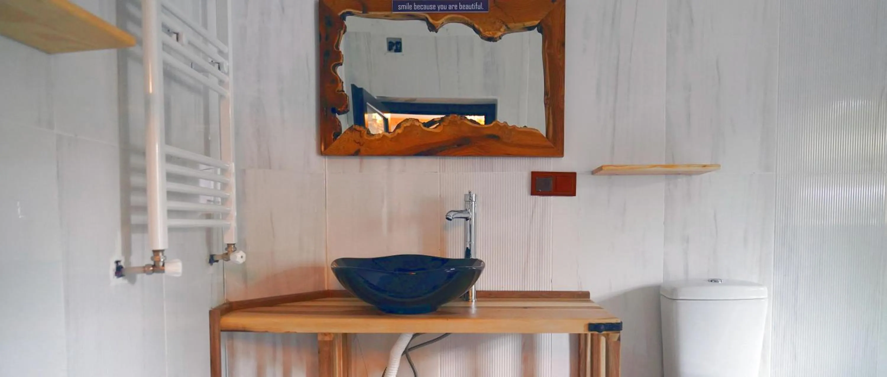 Bathroom in Alpha Stone House