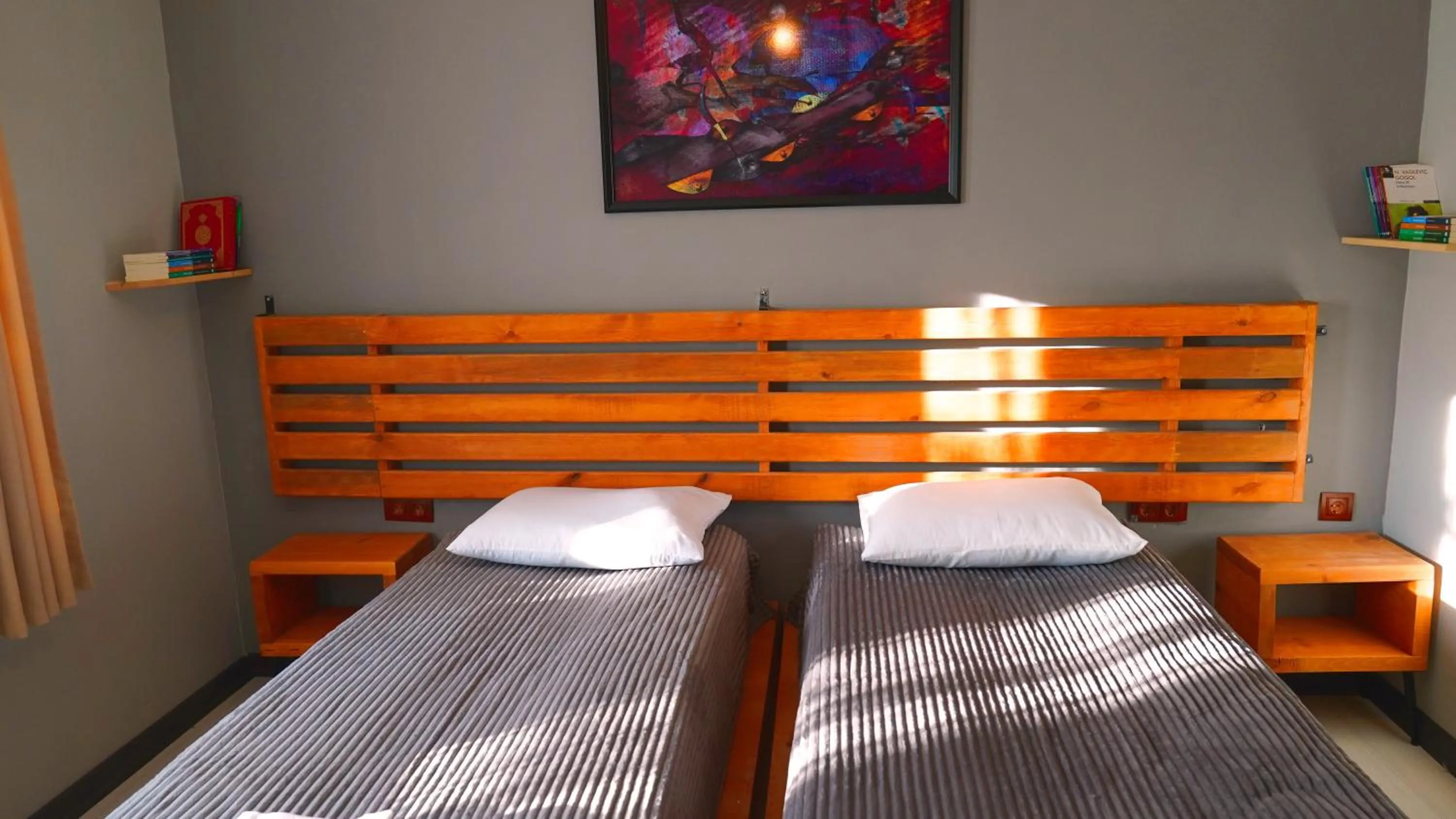 Bed in Alpha Stone House