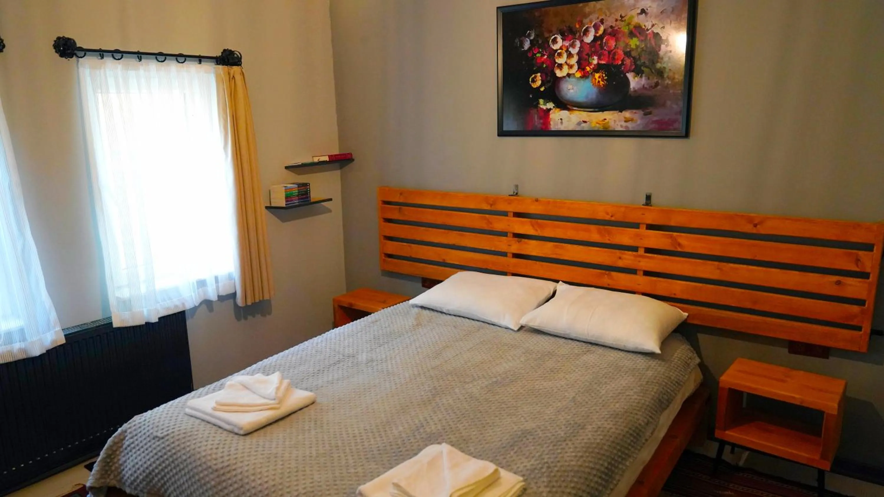 Bed in Alpha Stone House