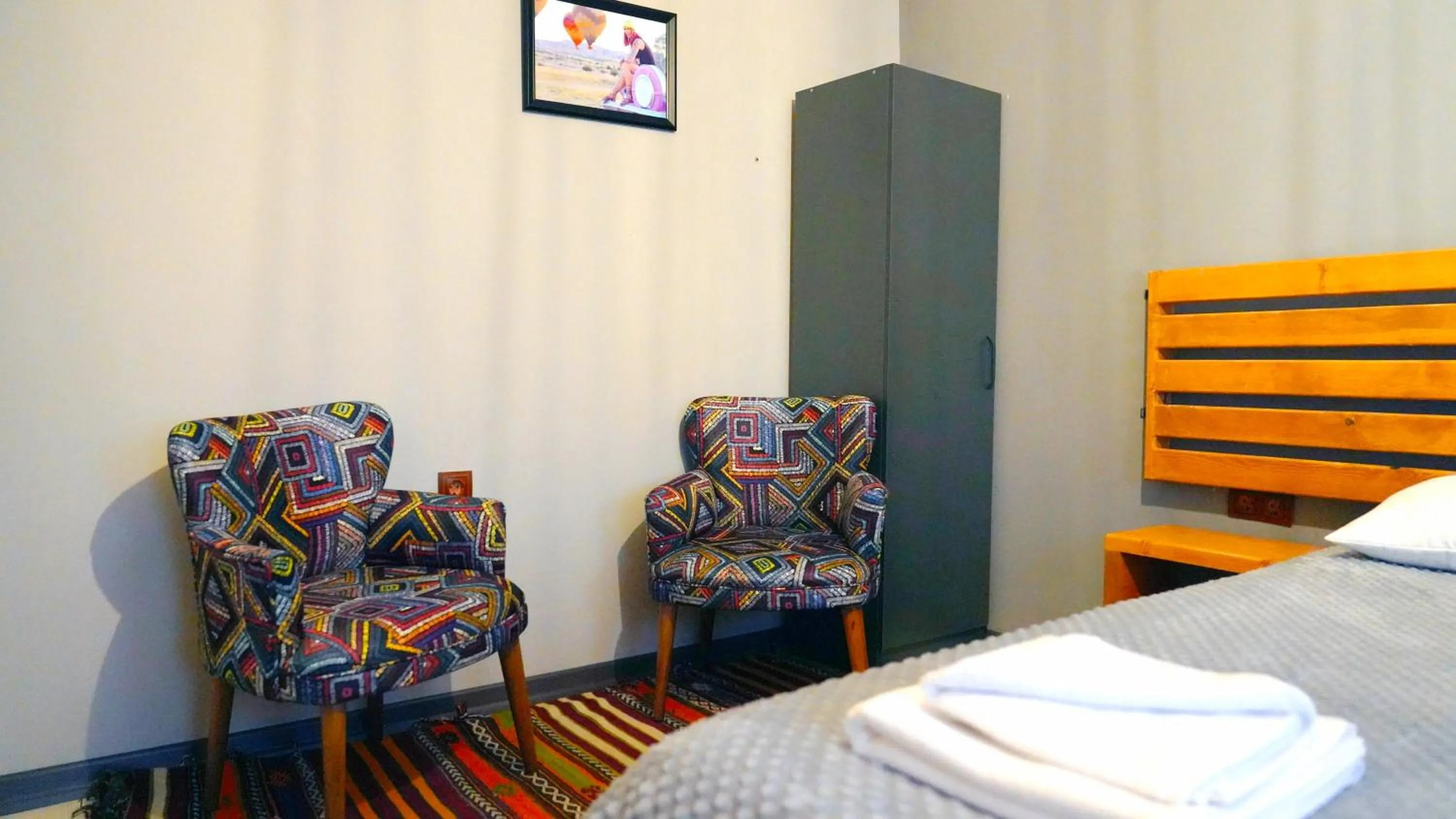 Bed in Alpha Stone House