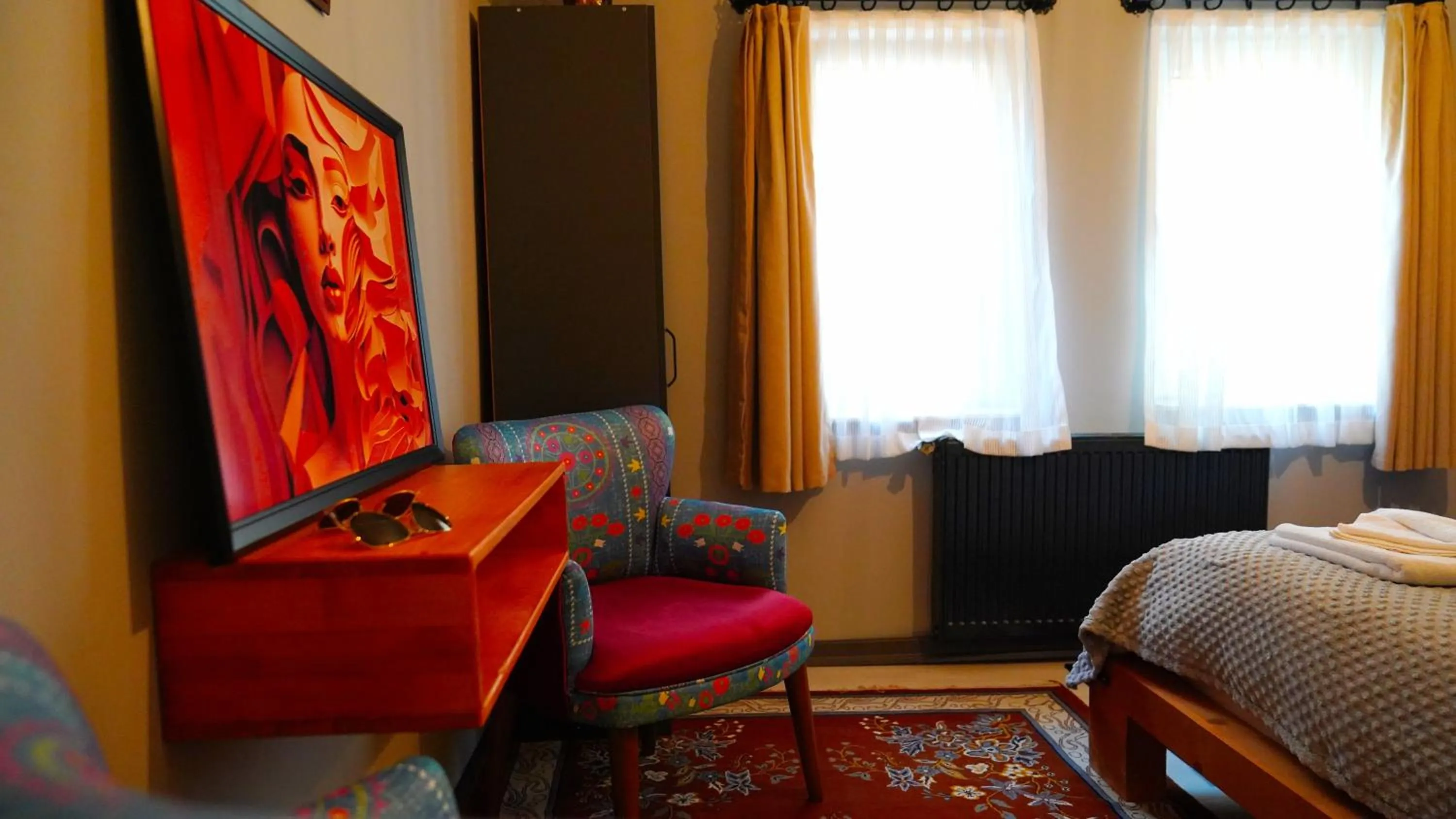 Bed in Alpha Stone House