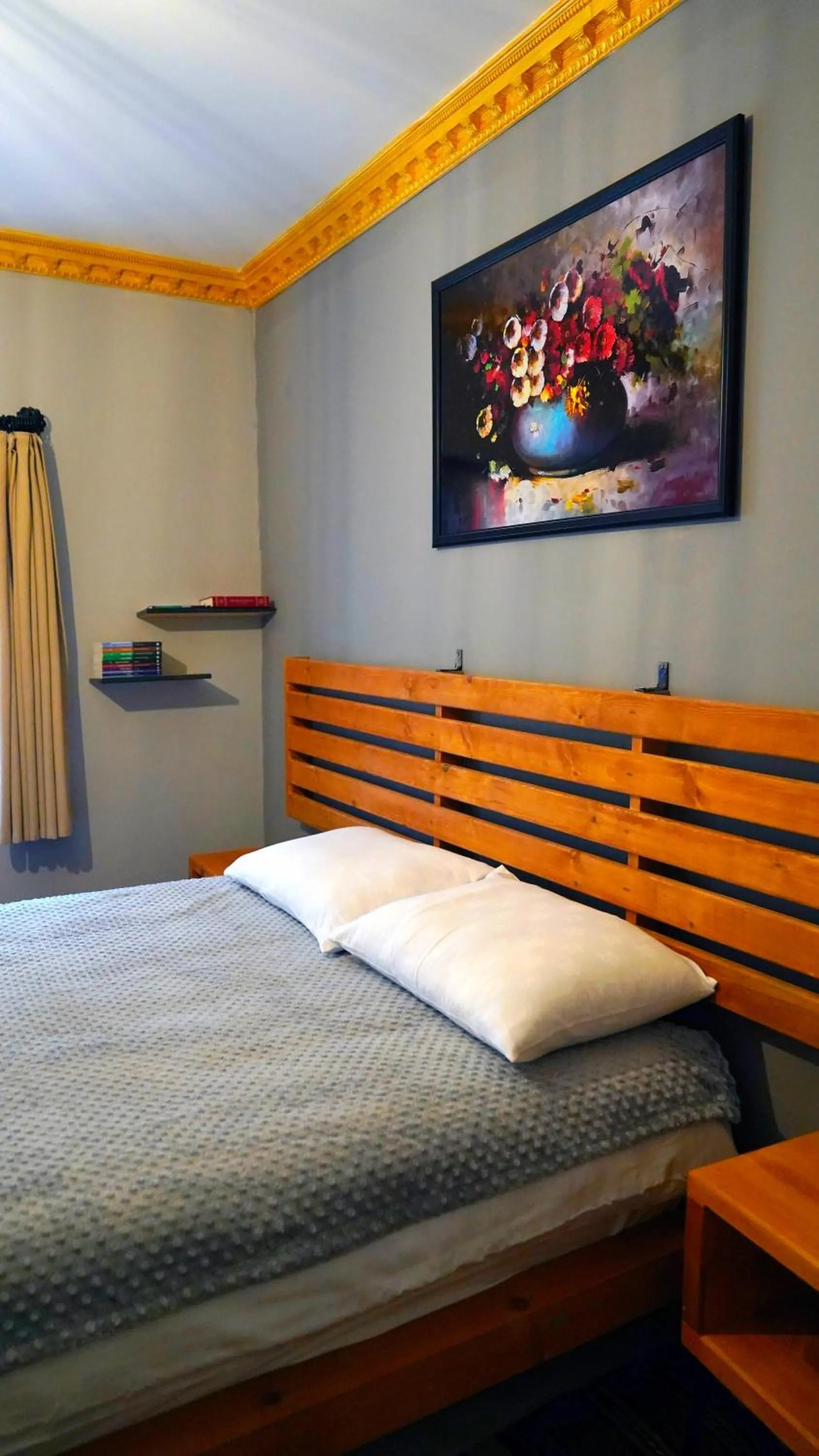 Bed in Alpha Stone House