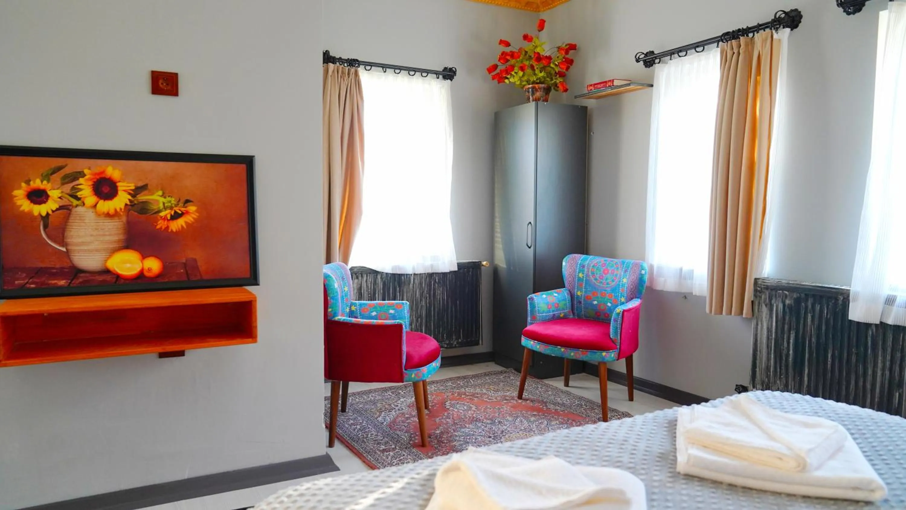 Bed in Alpha Stone House