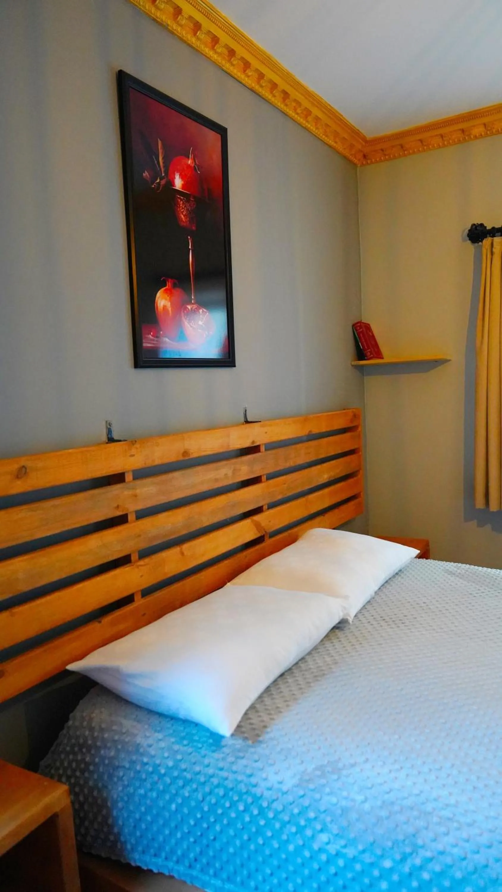 Bed in Alpha Stone House