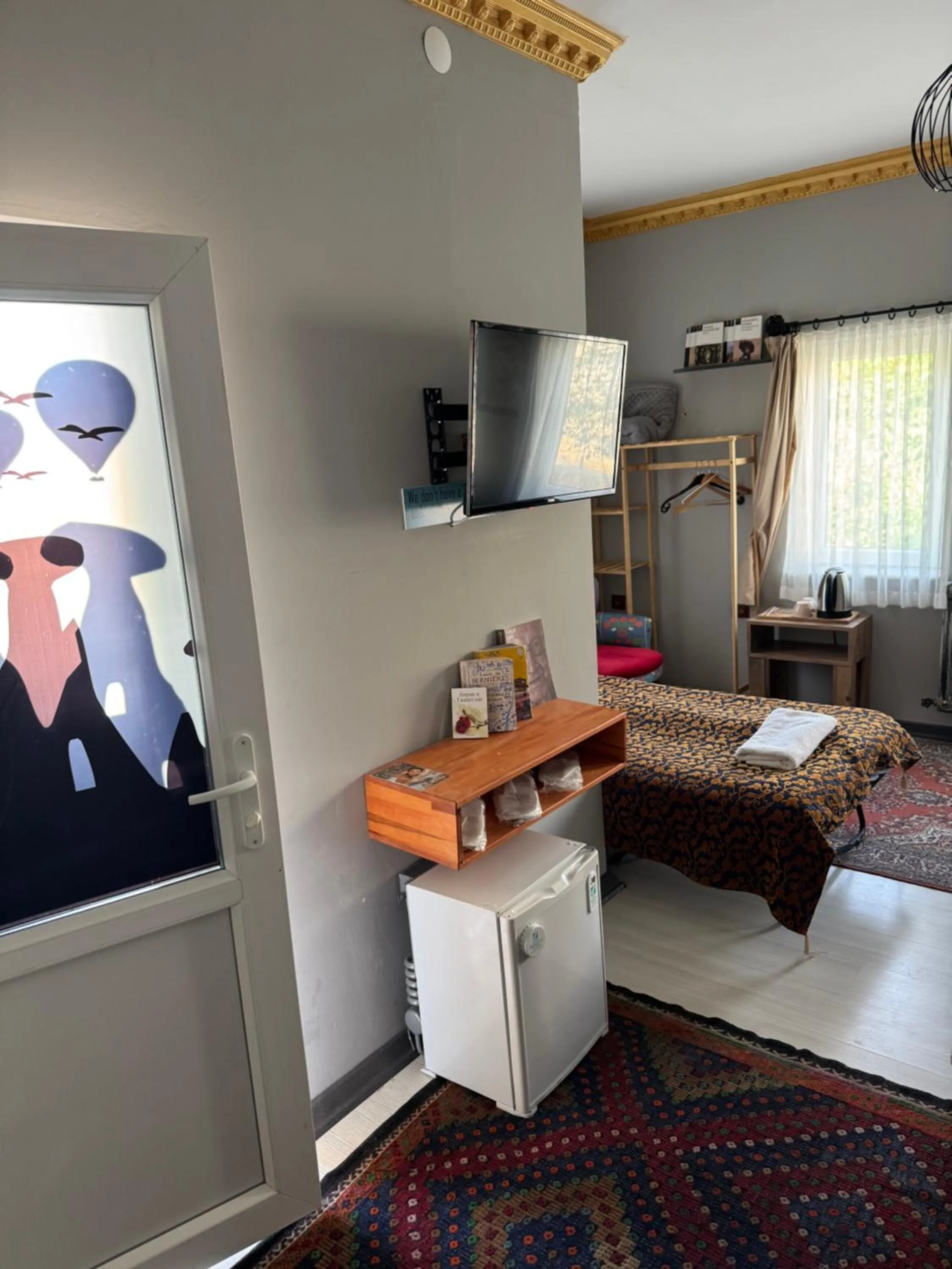 Bed in Alpha Stone House