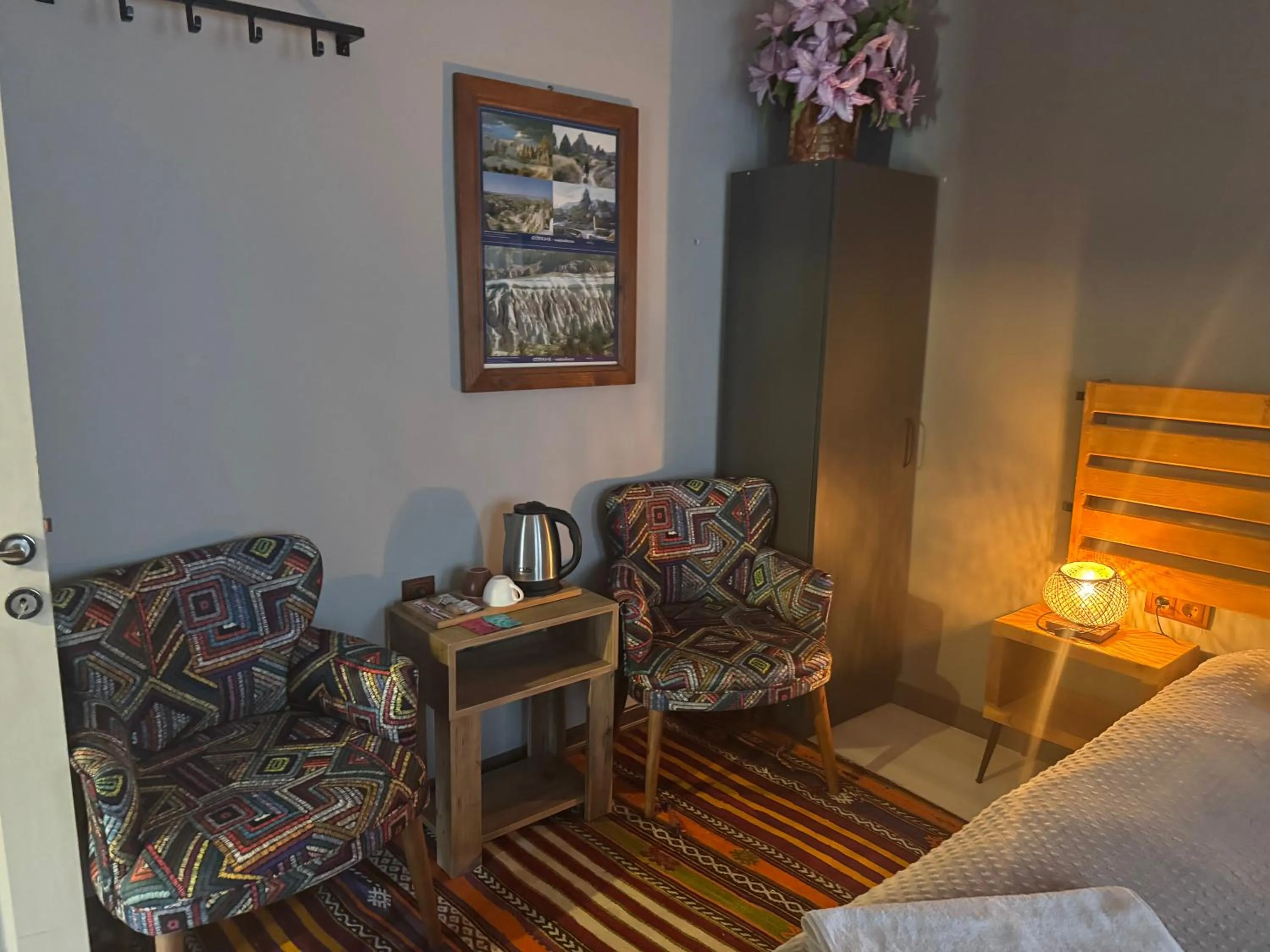 Bed in Alpha Stone House