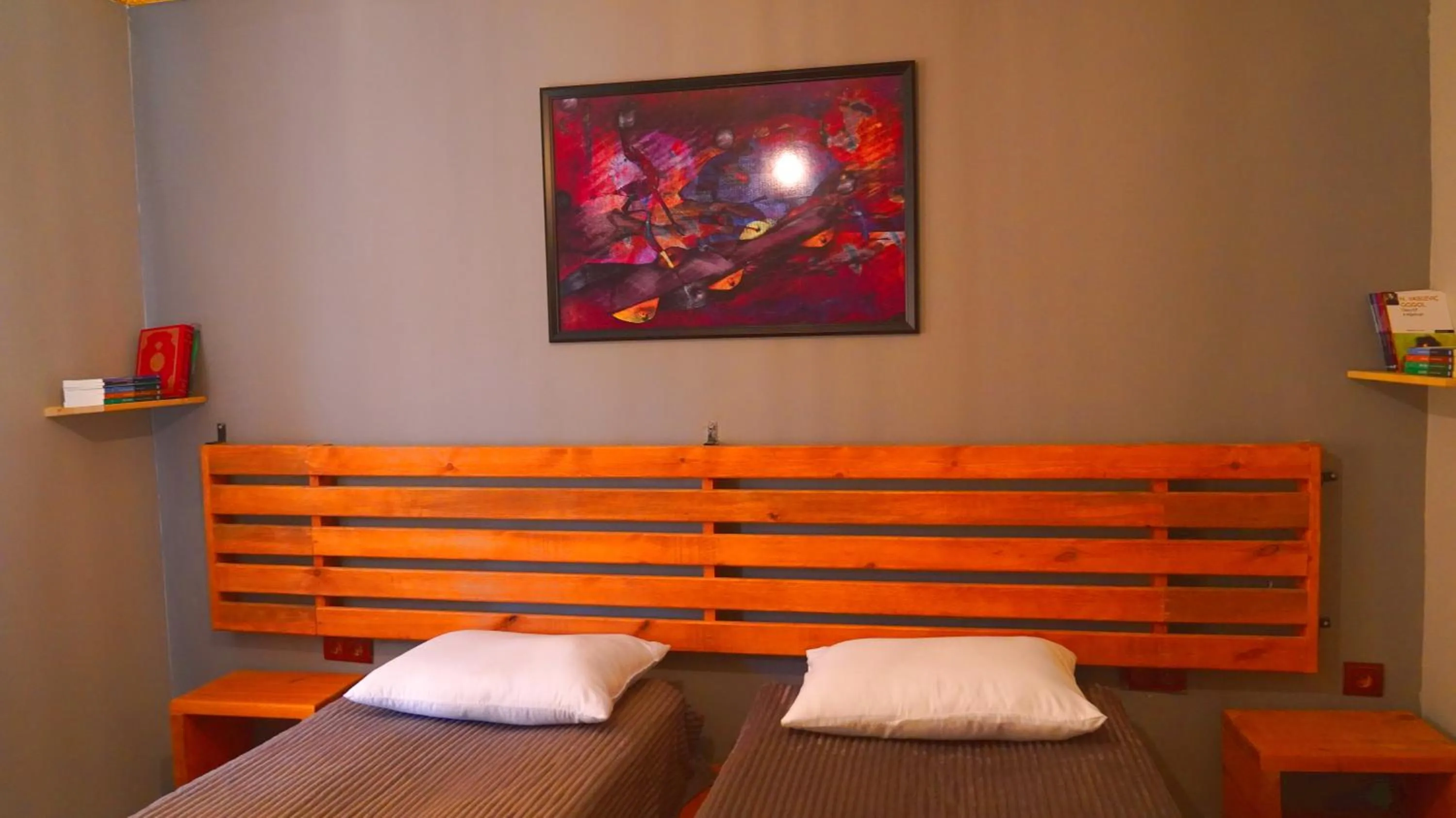 Bed in Alpha Stone House