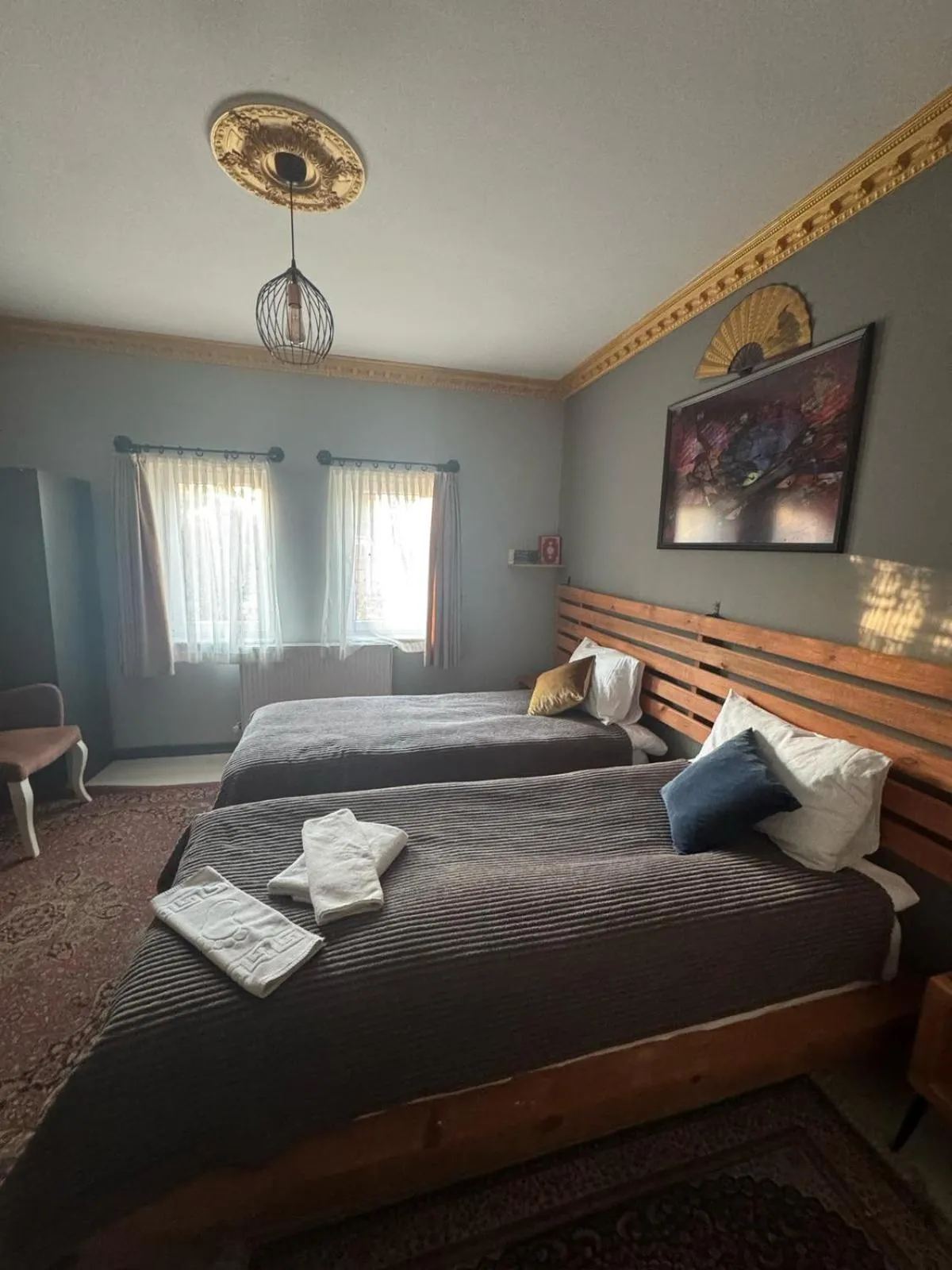 Bed in Alpha Stone House