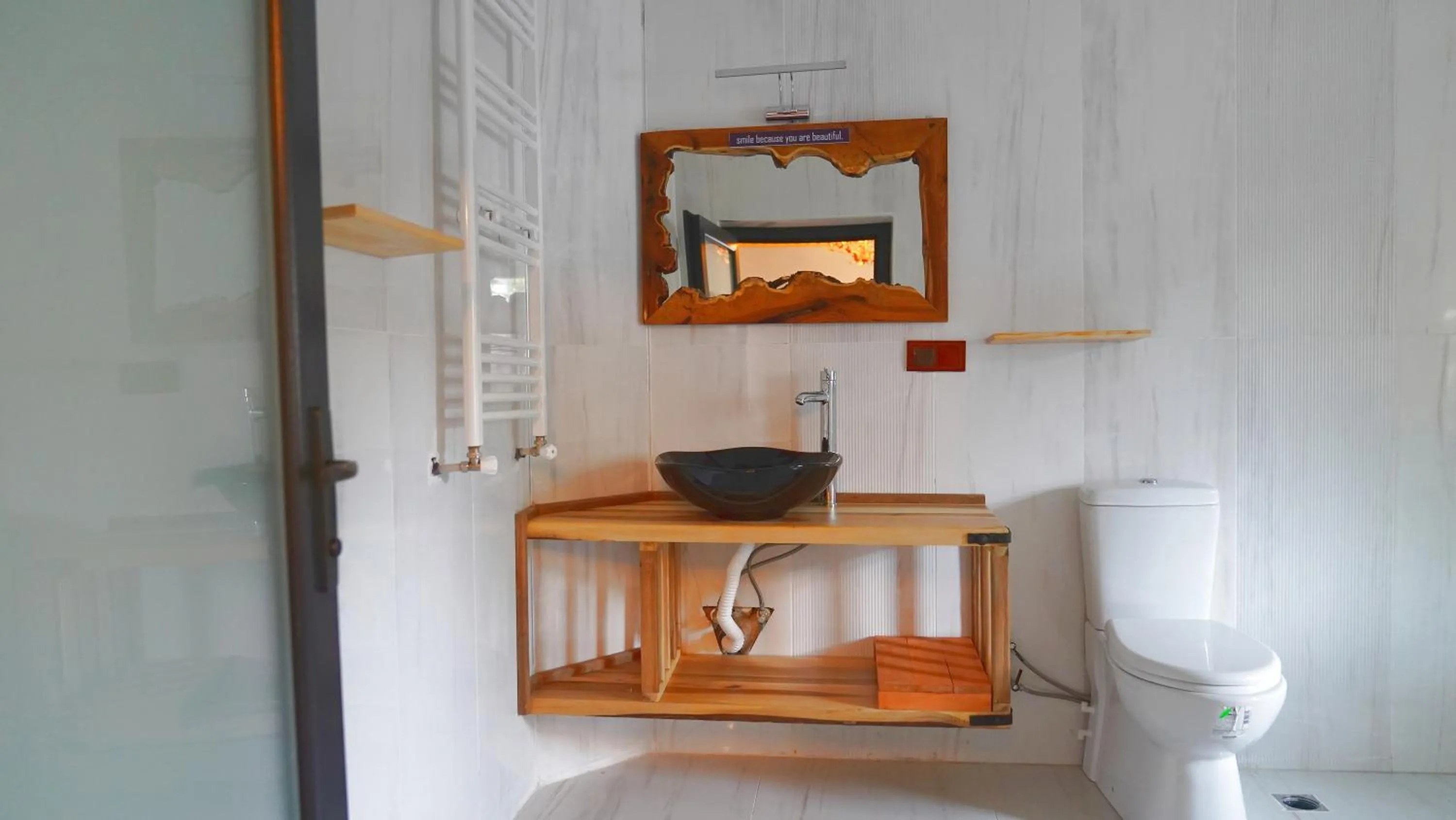 Toilet in Alpha Stone House