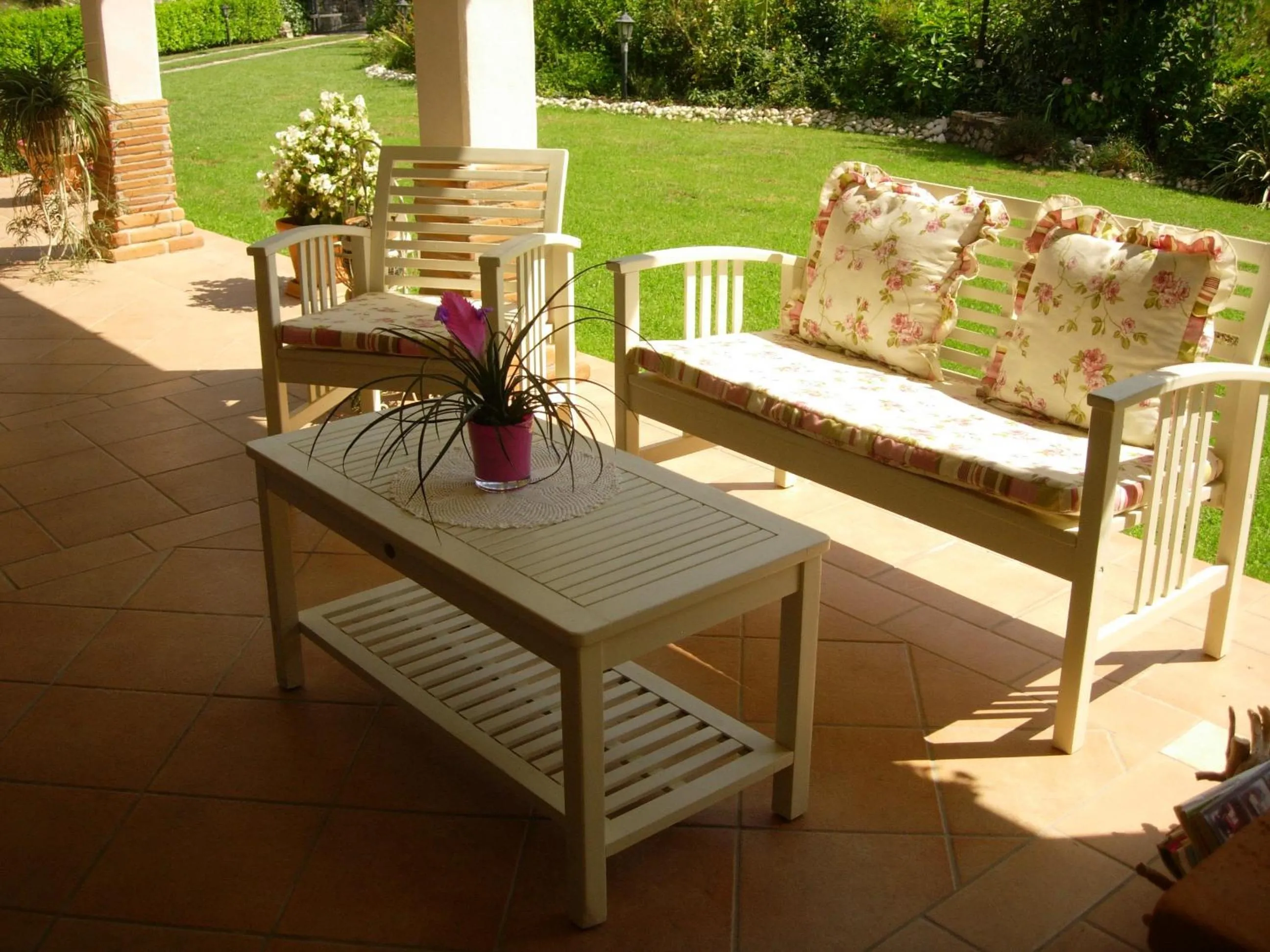 Balcony/Terrace in B&B Il Cantico