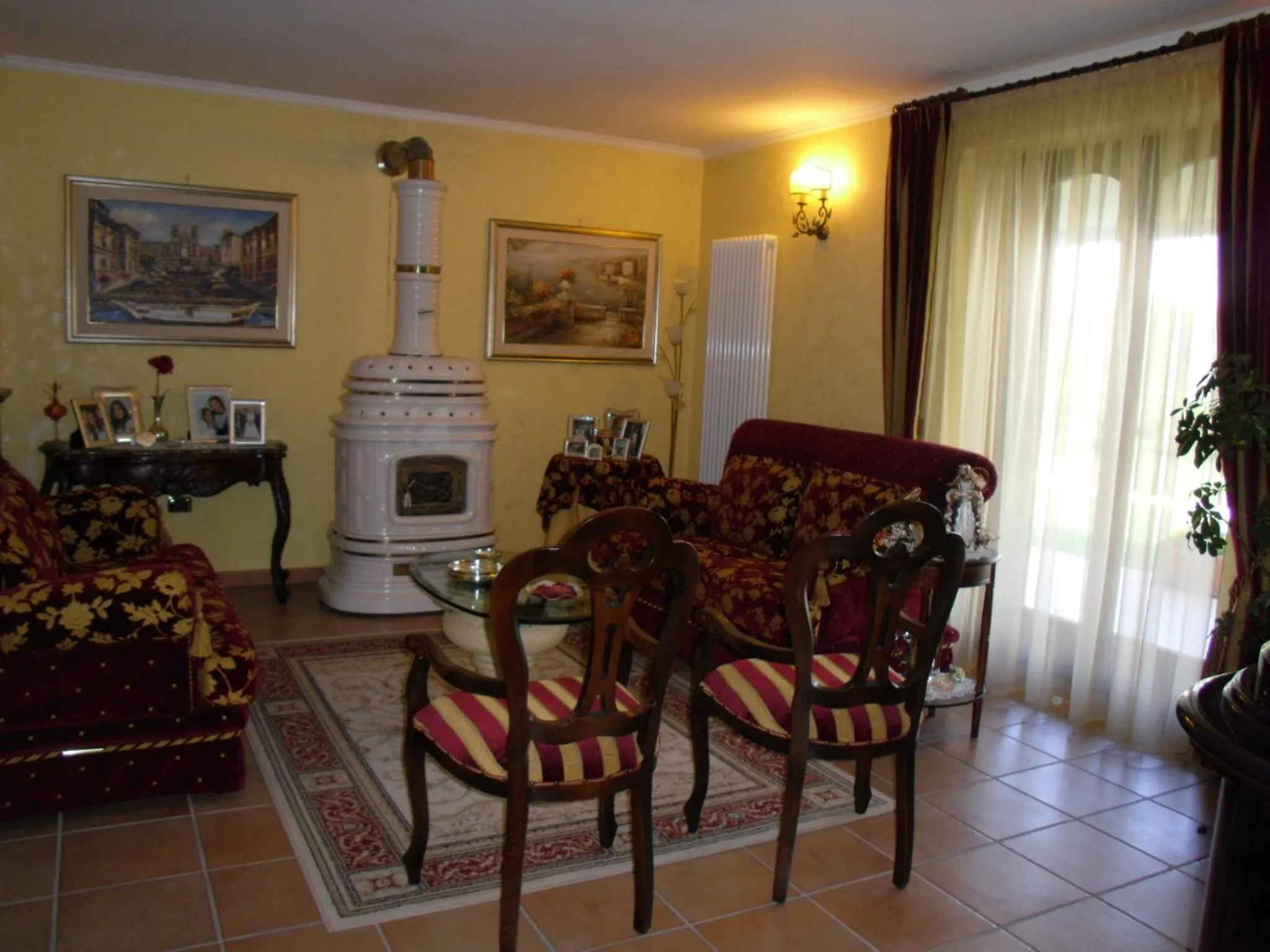 Communal lounge/ TV room in B&B Il Cantico
