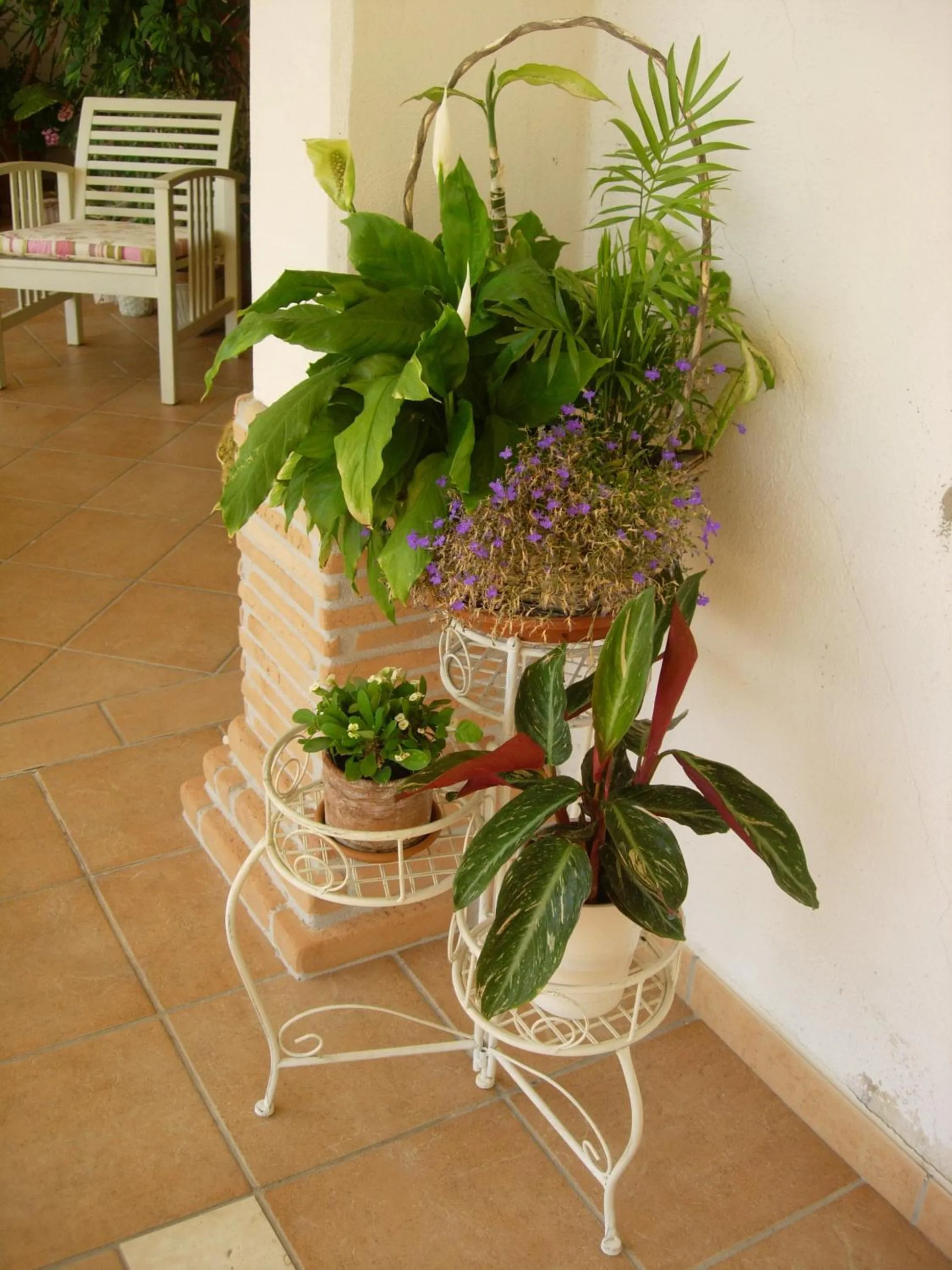 Decorative detail in B&B Il Cantico