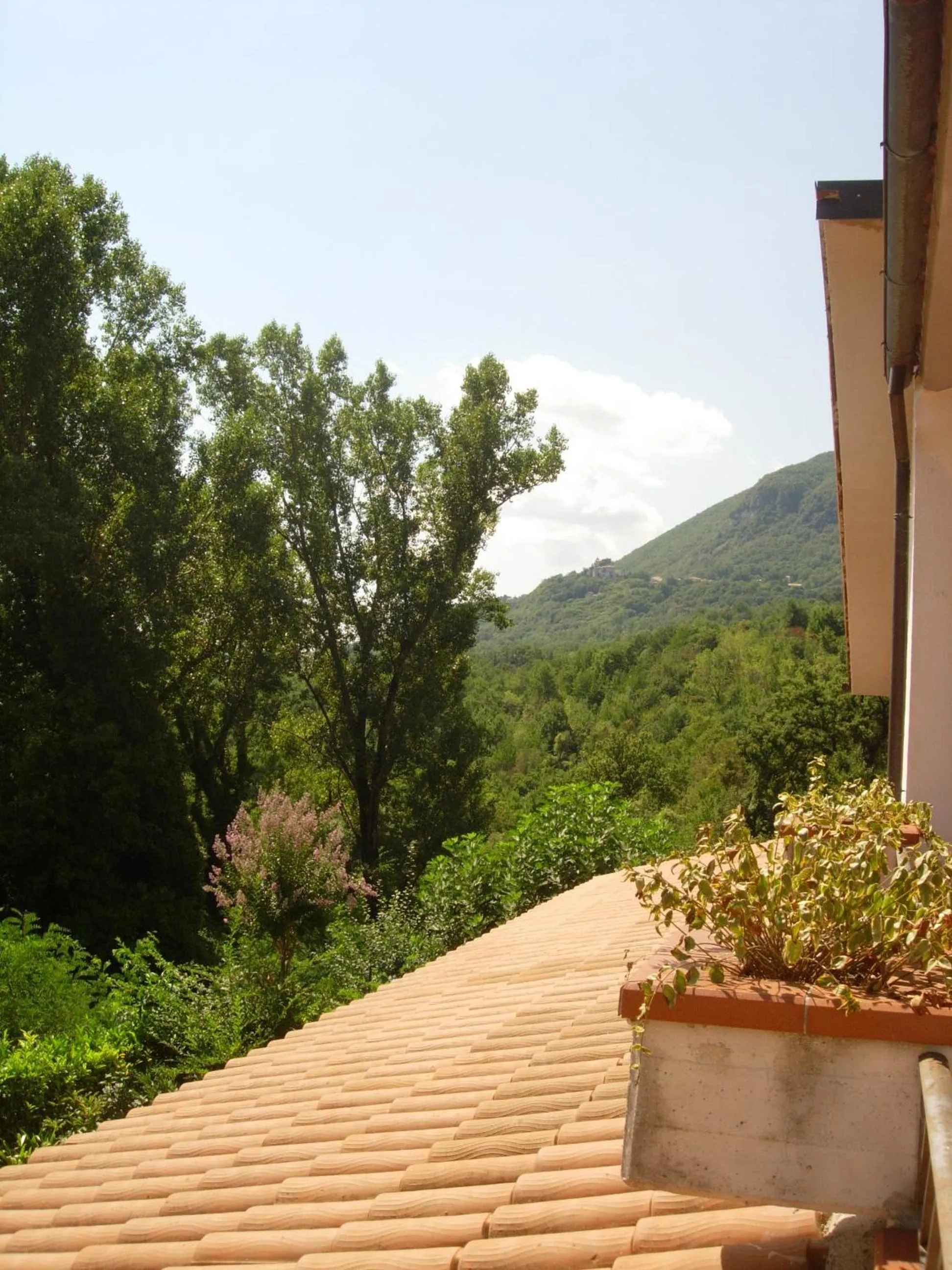 Landmark view in B&B Il Cantico