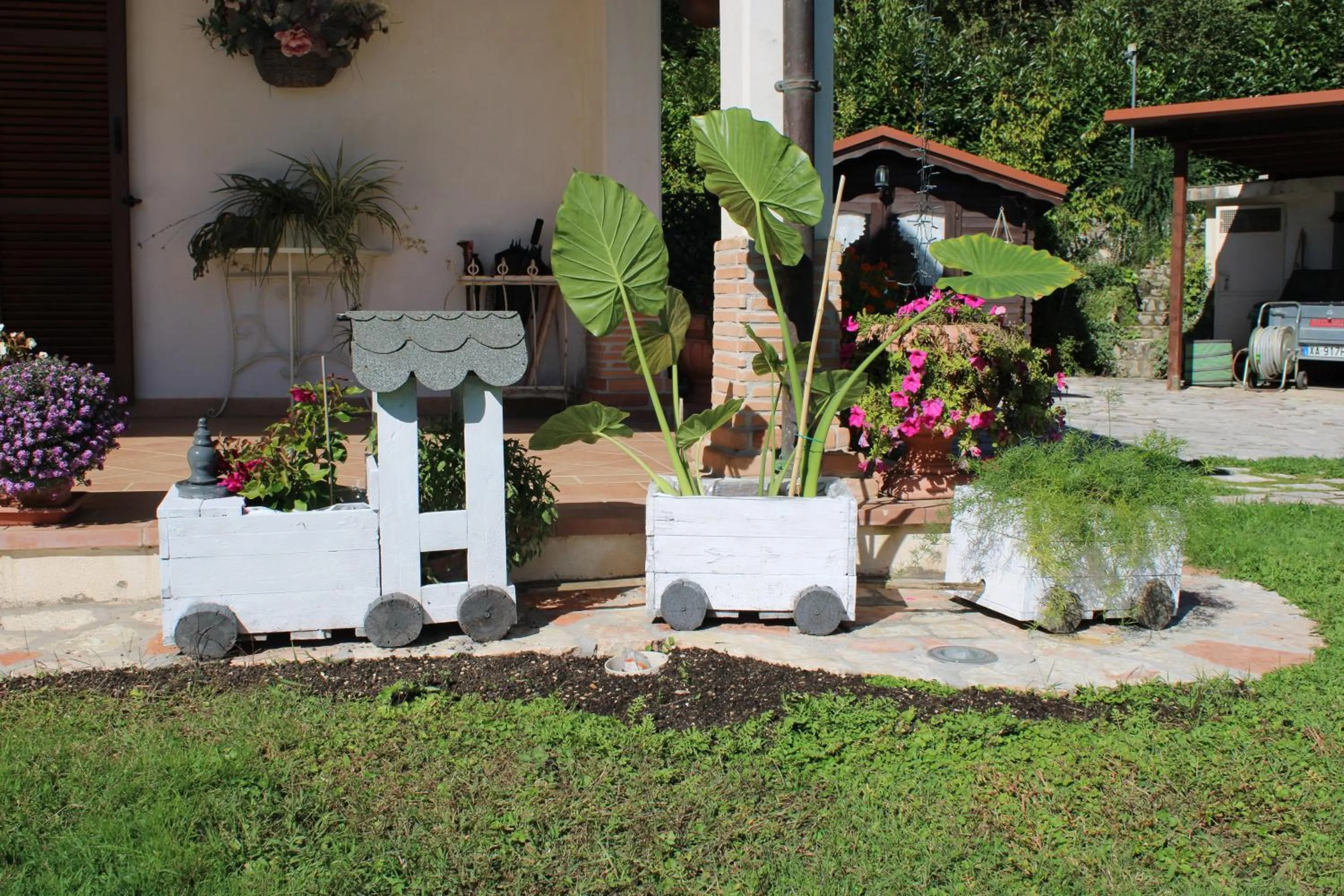 Garden in B&B Il Cantico
