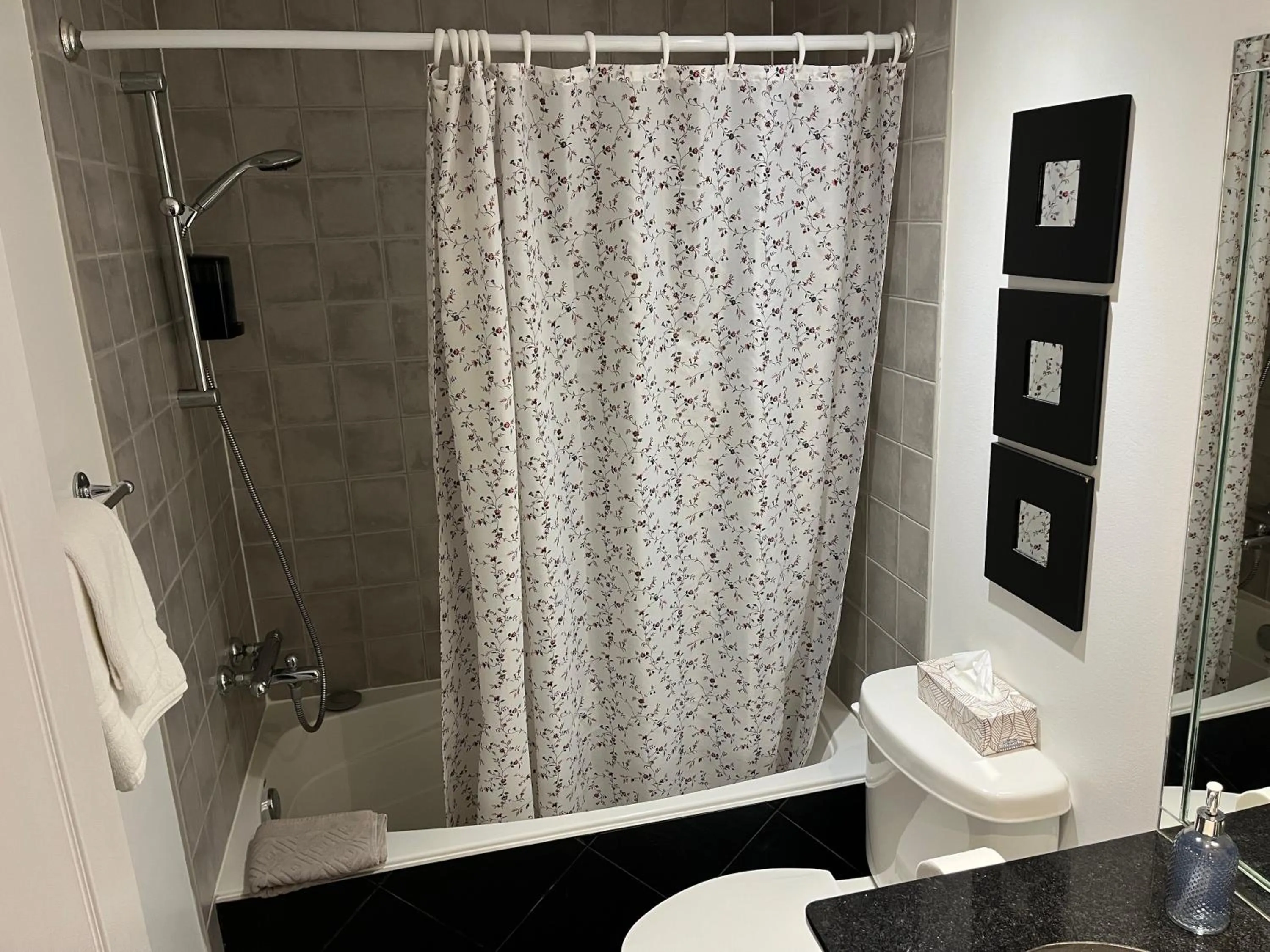 Bathroom in ApartHotelMontreal by Les Terrasses Saint Urbain 2225I2